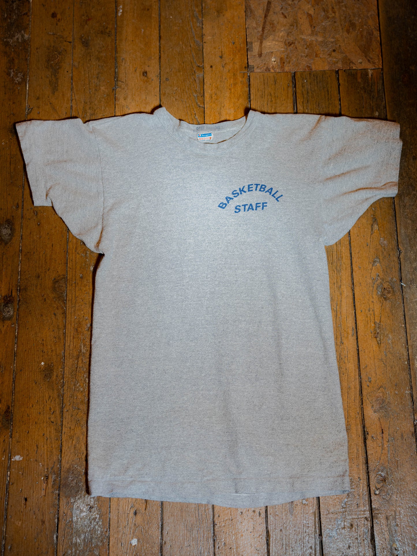Vintage 1970’s Champion Basketball Staff T-Shirt Size M