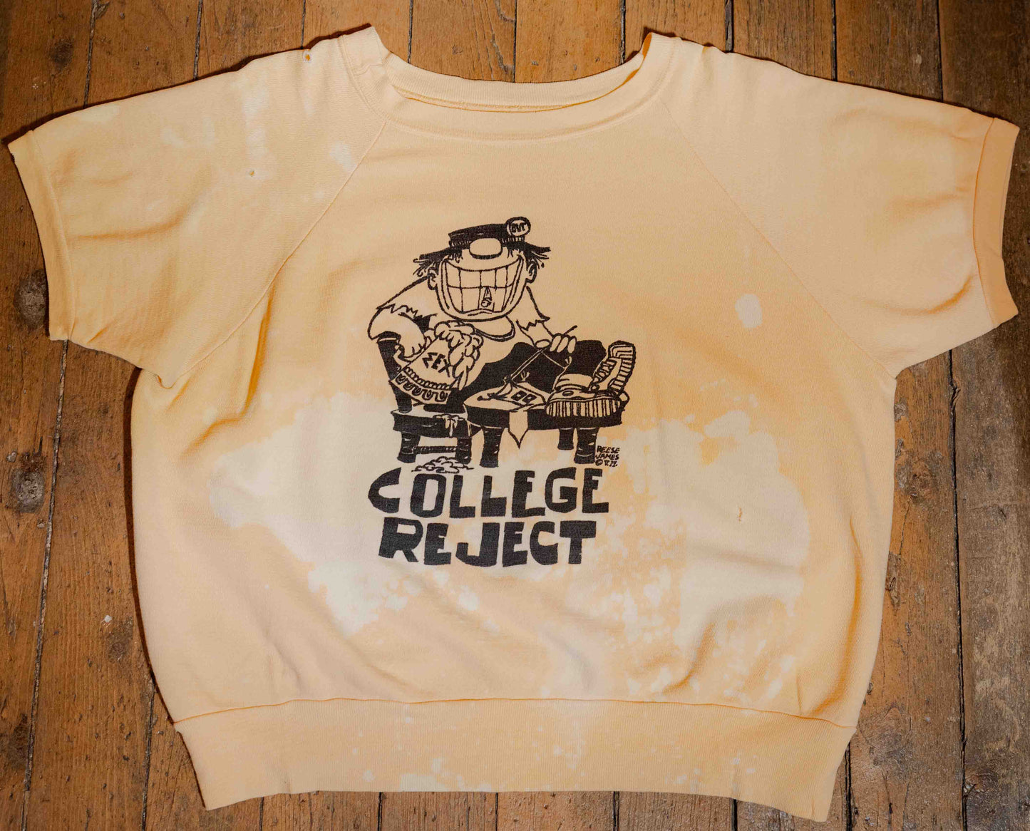 Vintage 1960’s College Reject Short Sleeve Sweatshirt