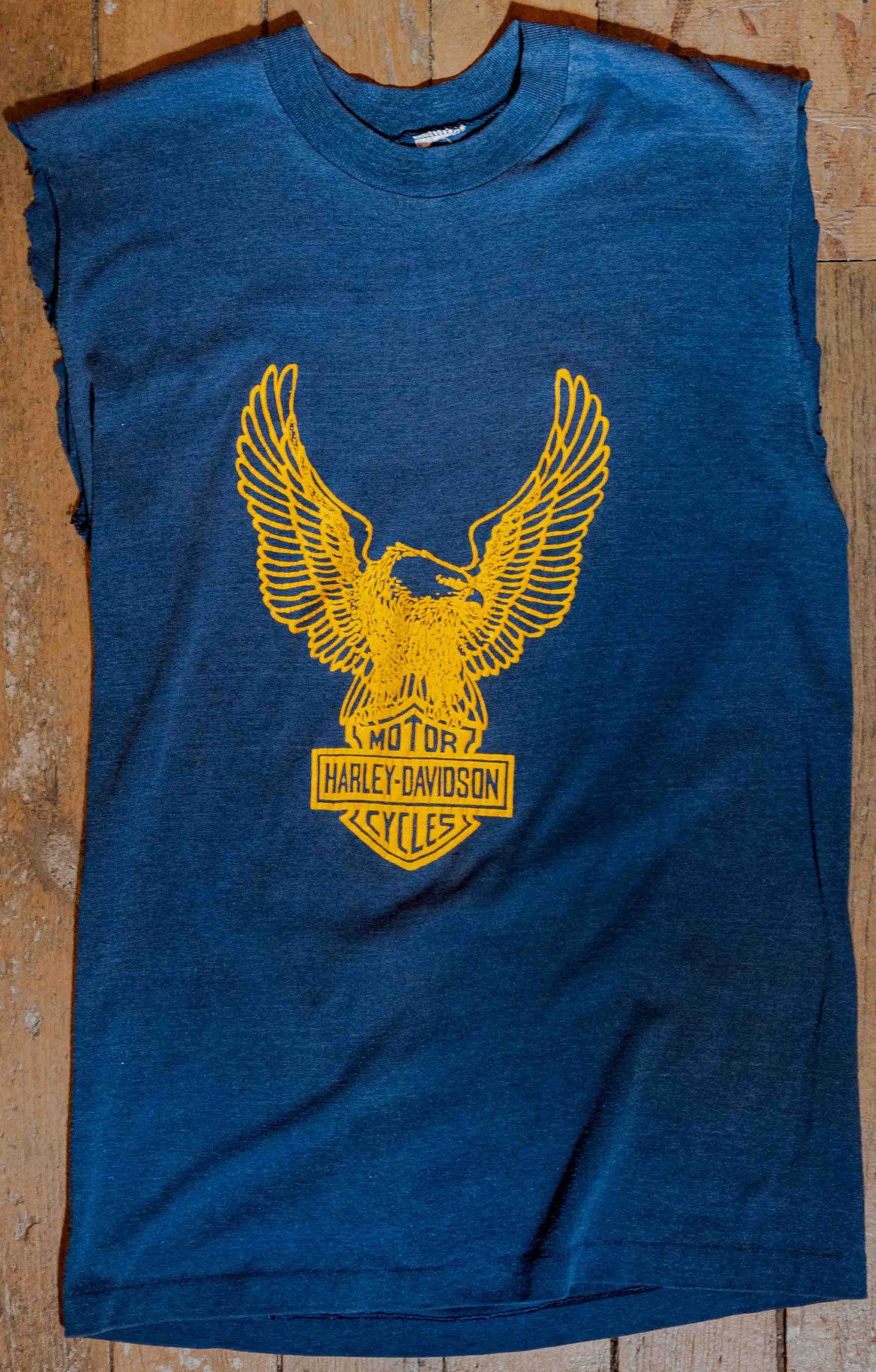 Vintage 1980’s Harley Davidson Cut-Off T Shirt