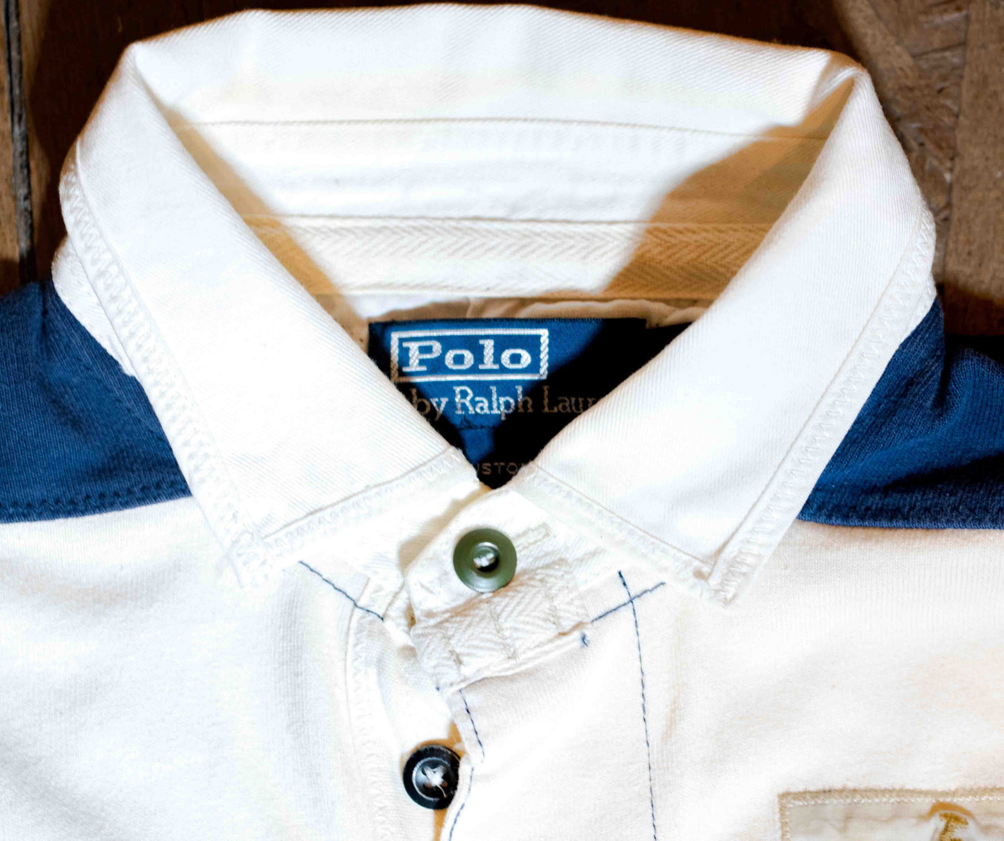 Vintage Polo Ralph Lauren Yacht Club Rugby Top Size S