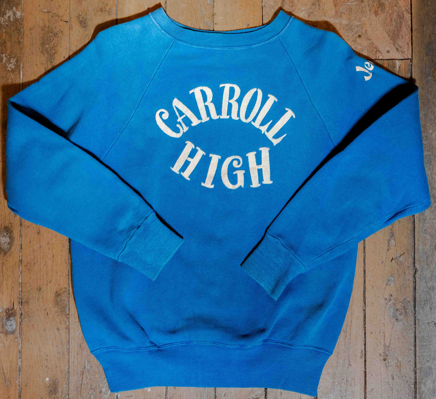 Vintage 1960's Flocked Sweatshirt
