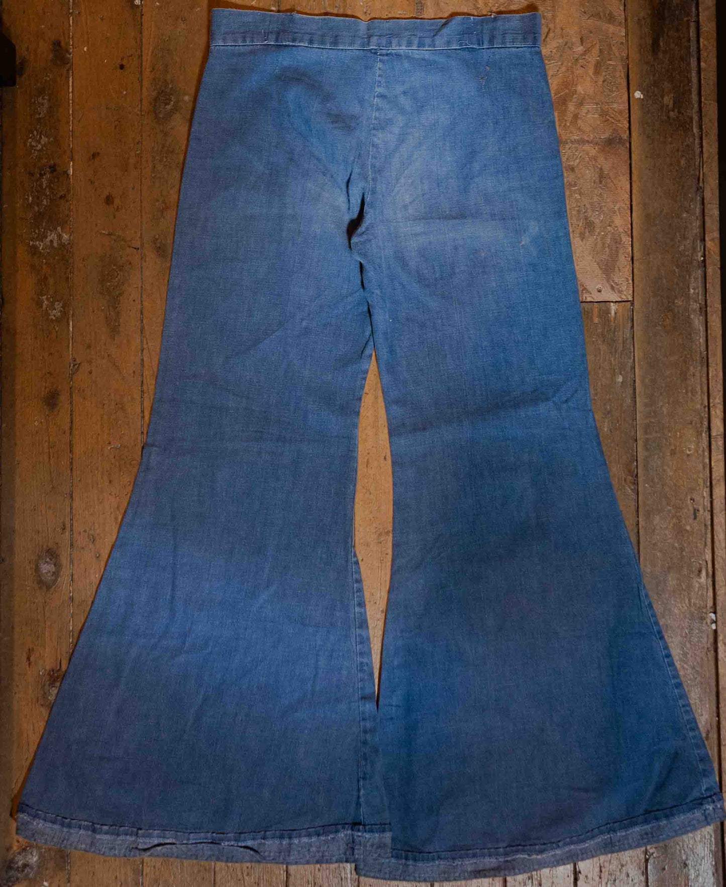 Vintage 1970’s Elephant Bell Bottom Denim Jeans