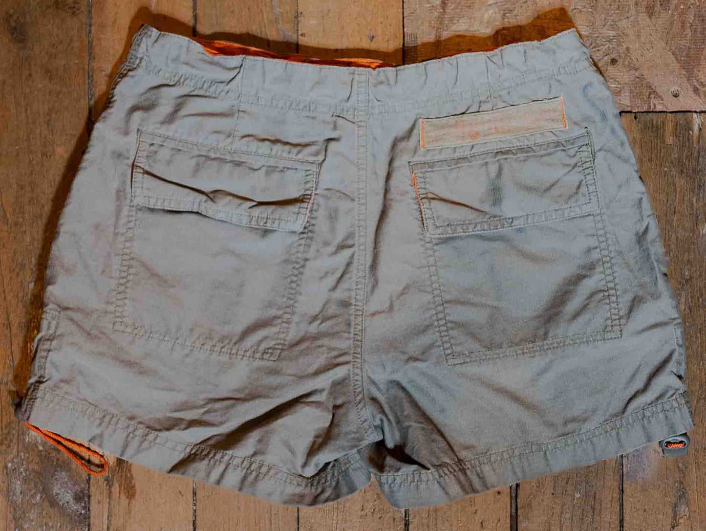Vintage Y2K Cinch Cord Nylon Shorts Size 4