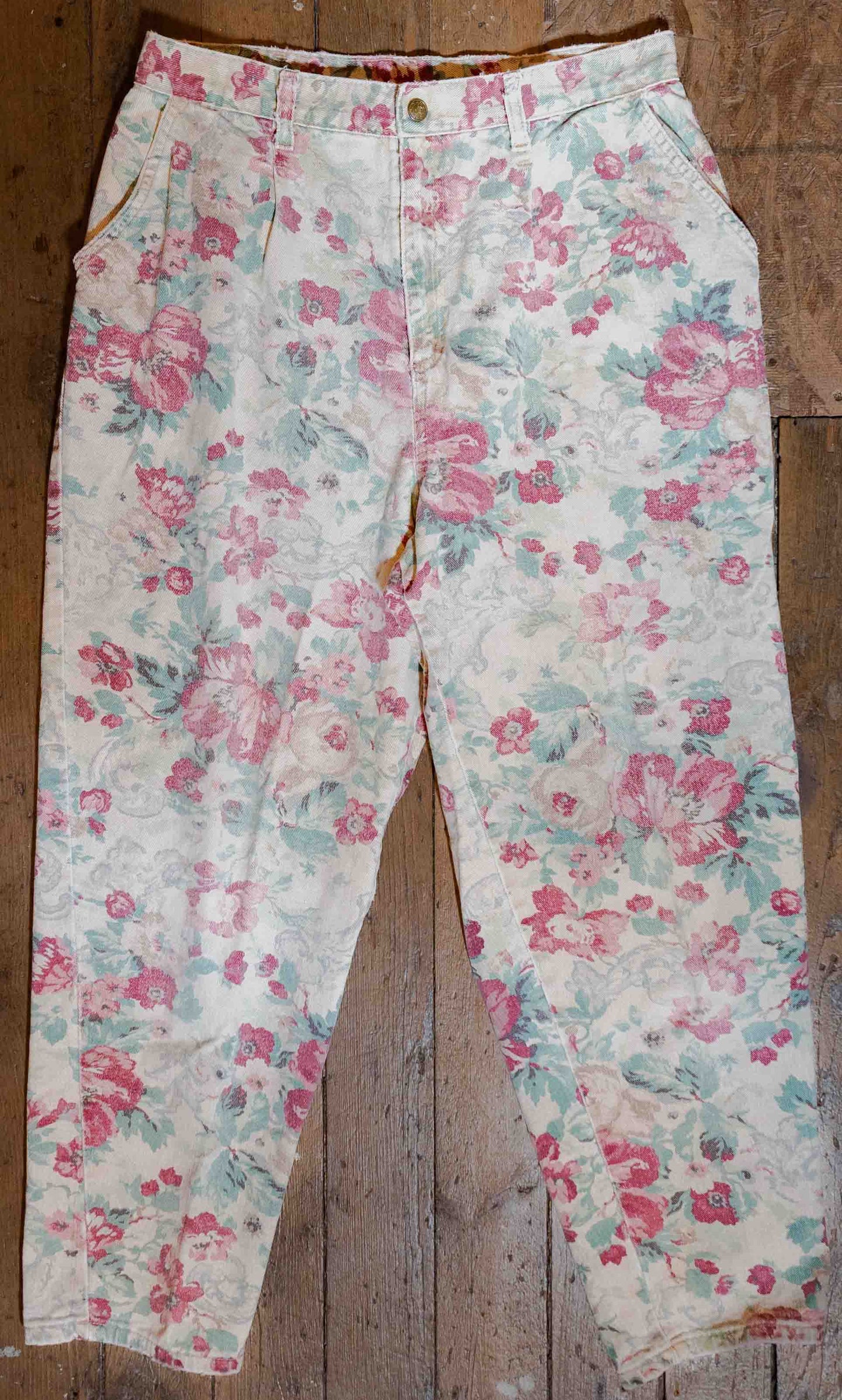 Vintage 1990’s Floral Printed Pants