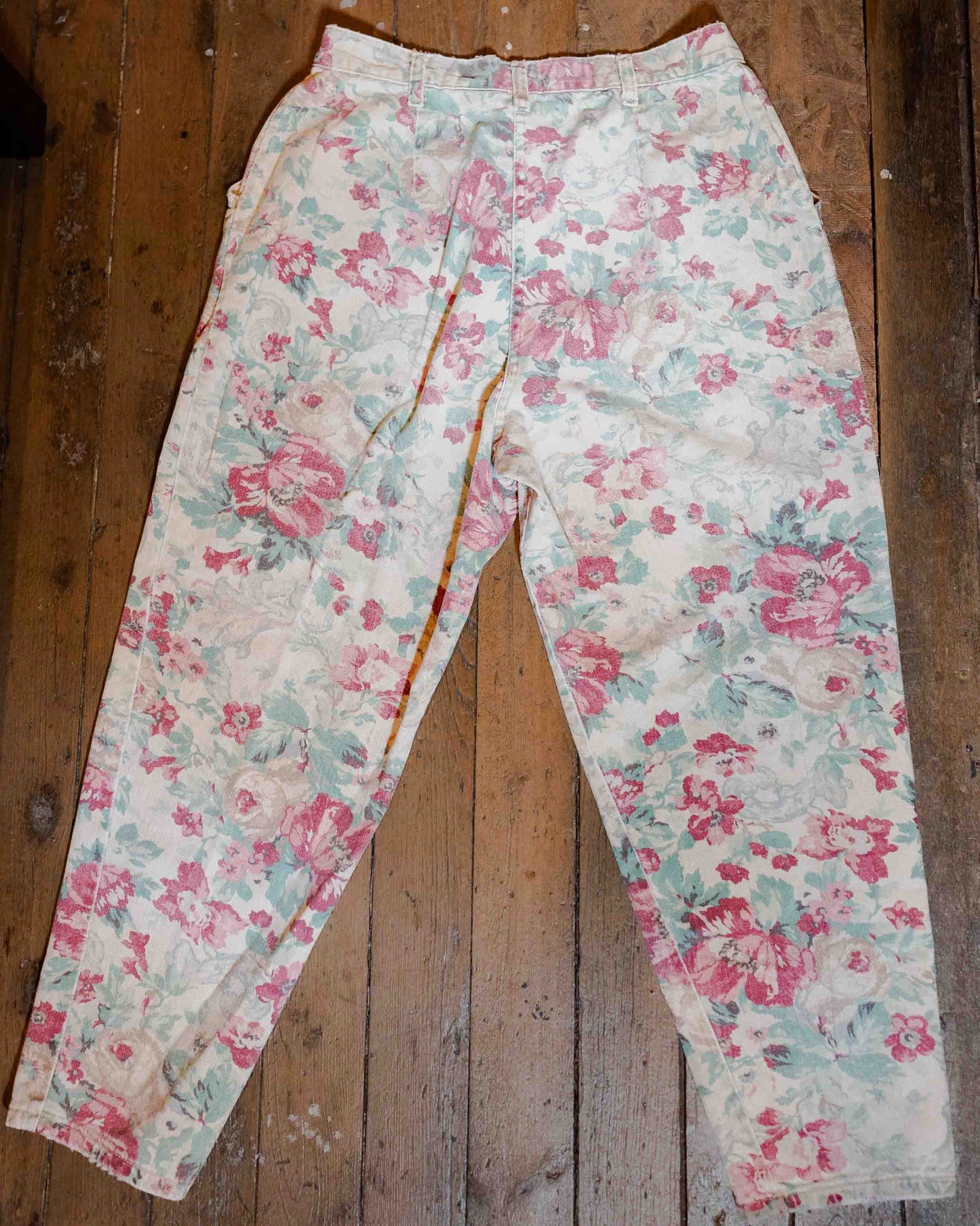 Vintage 1990’s Floral Printed Pants