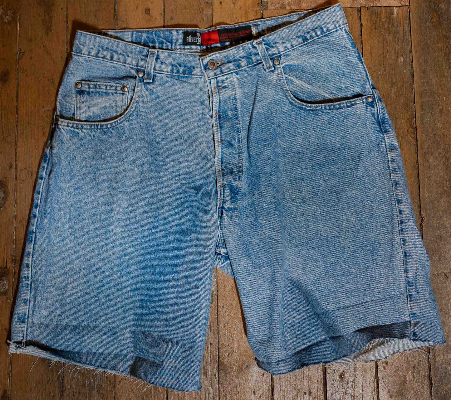 Vintage 1990’s Levi’s SilverTab Baggy Denim Shorts