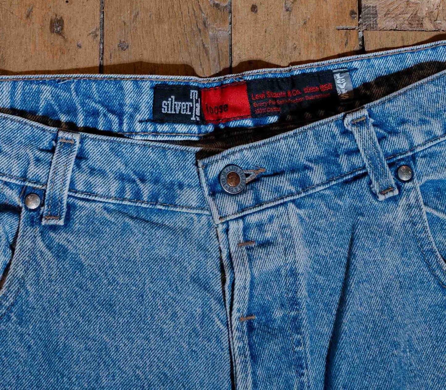 Vintage 1990’s Levi’s SilverTab Baggy Denim Shorts