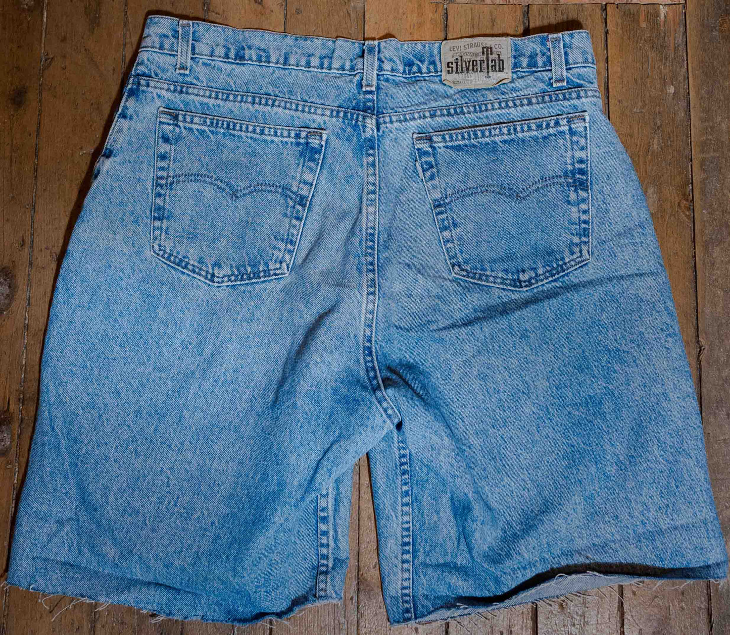 Vintage 1990’s Levi’s SilverTab Baggy Denim Shorts
