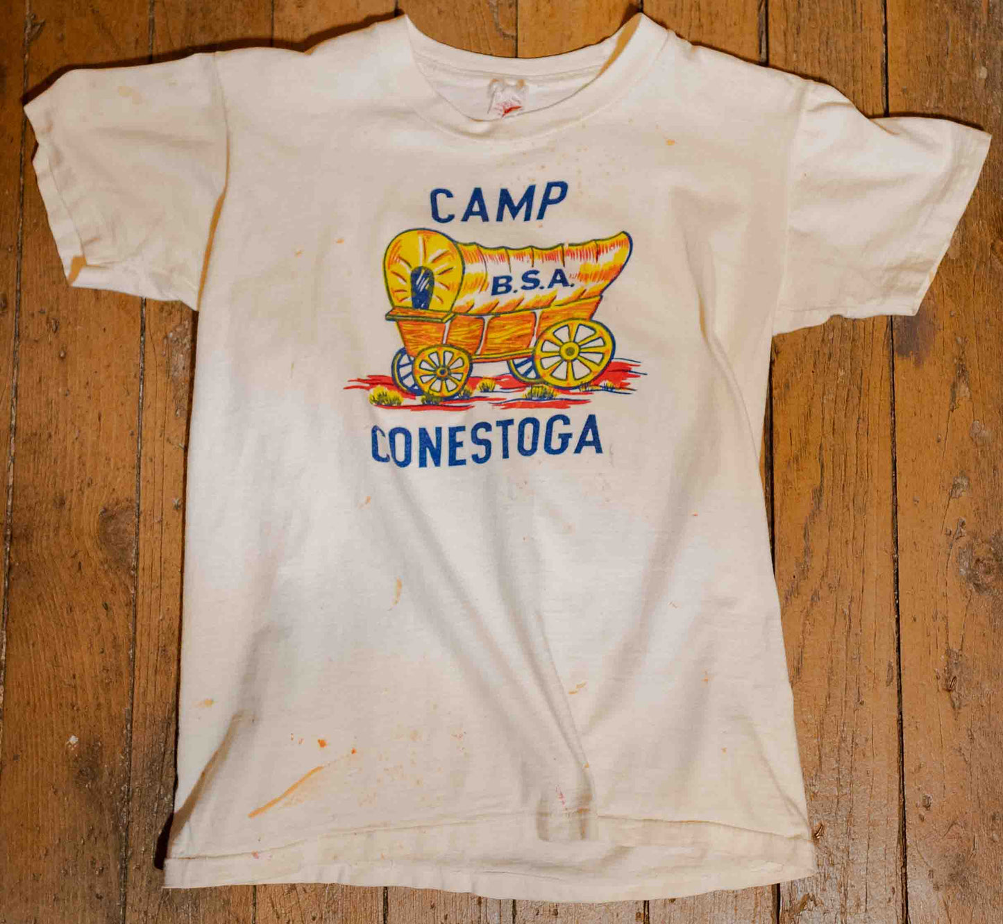 Vintage 1950’s BSA Camp T Shirt