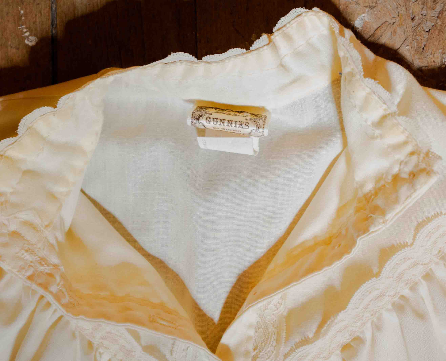 Vintage 1970’s Gunne Sax Ruffled Blouse