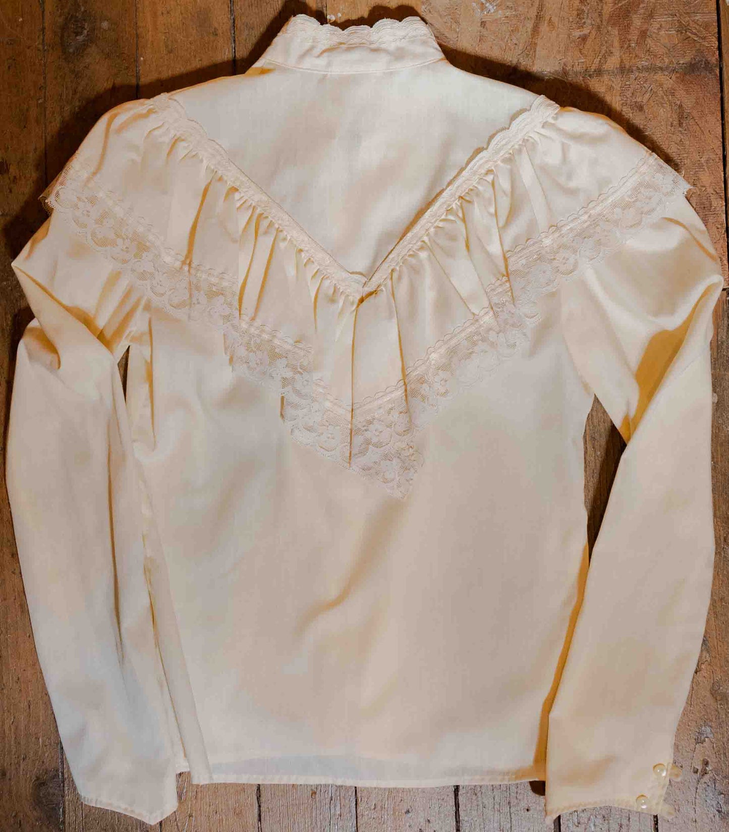 Vintage 1970’s Gunne Sax Ruffled Blouse