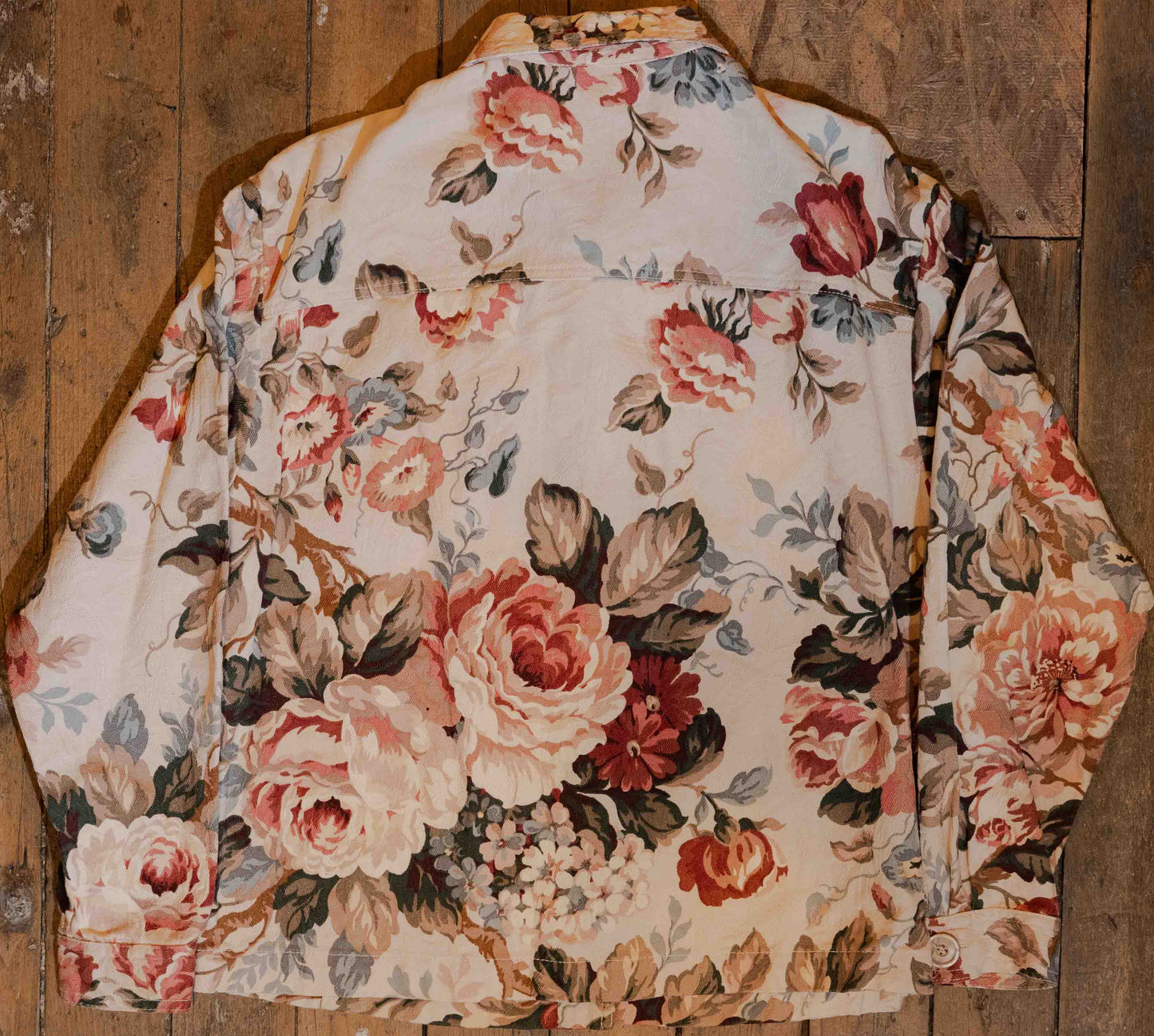 Vintage 1980’s-90’s Floral Print Jacket Size S