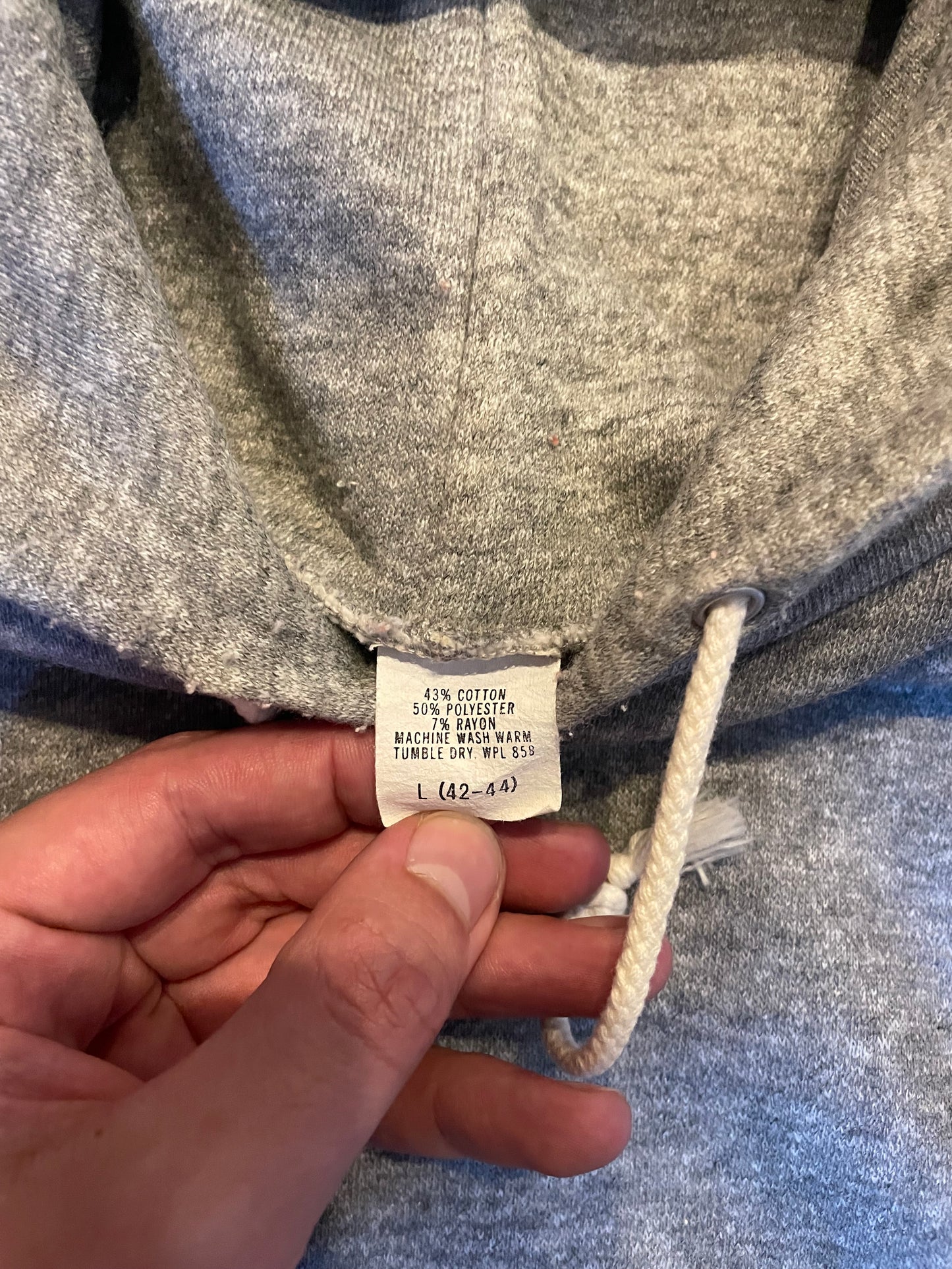 Vintage 1970’s Tri-Blend Pullover Hoodie
