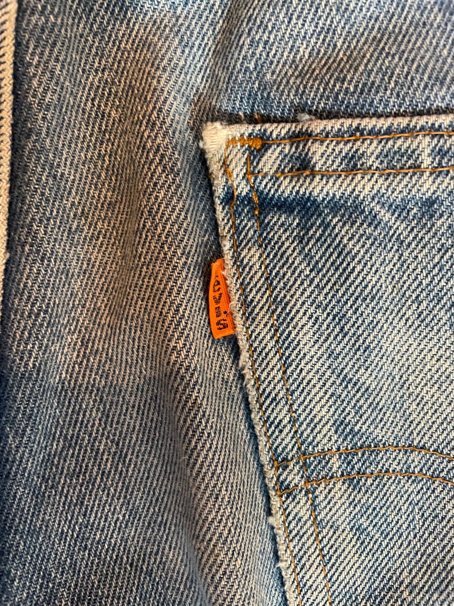 Vintage 1970’s 684 flared denim jeans