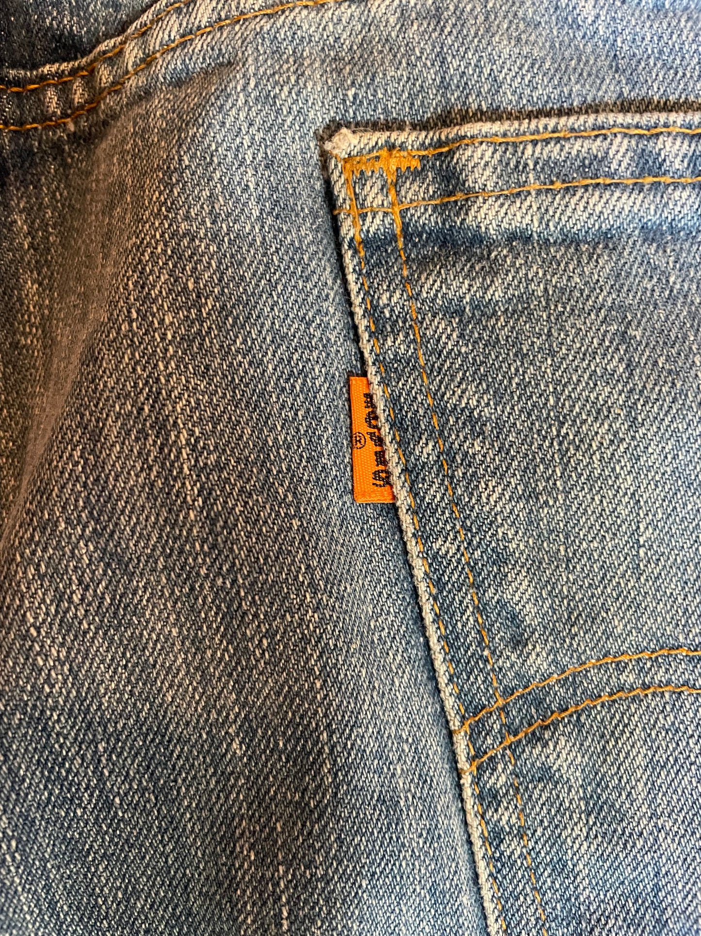 Vintage 1970s levi’s 517 denim jeans