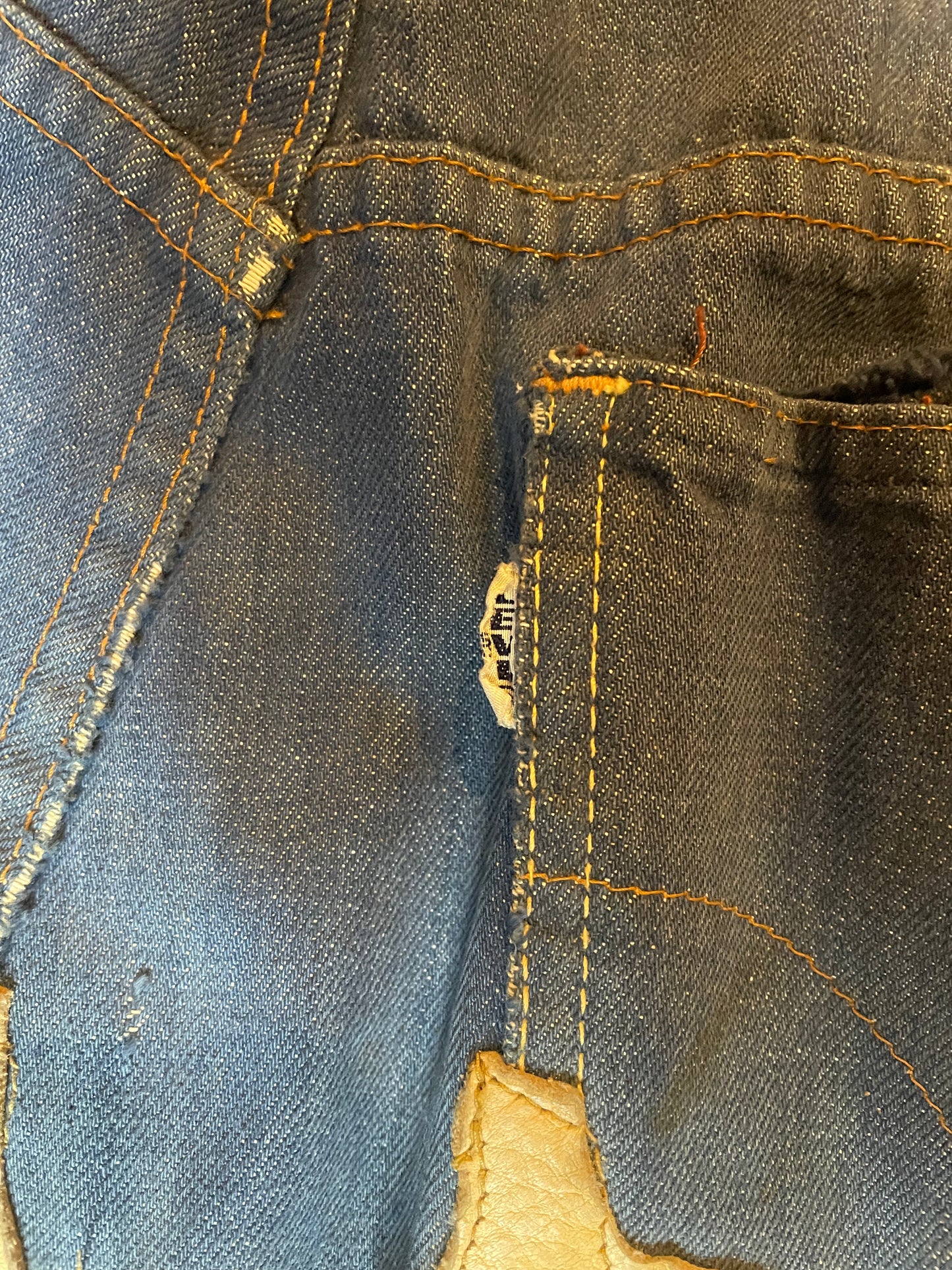 Vintage Big E Levi's Modified Skirt