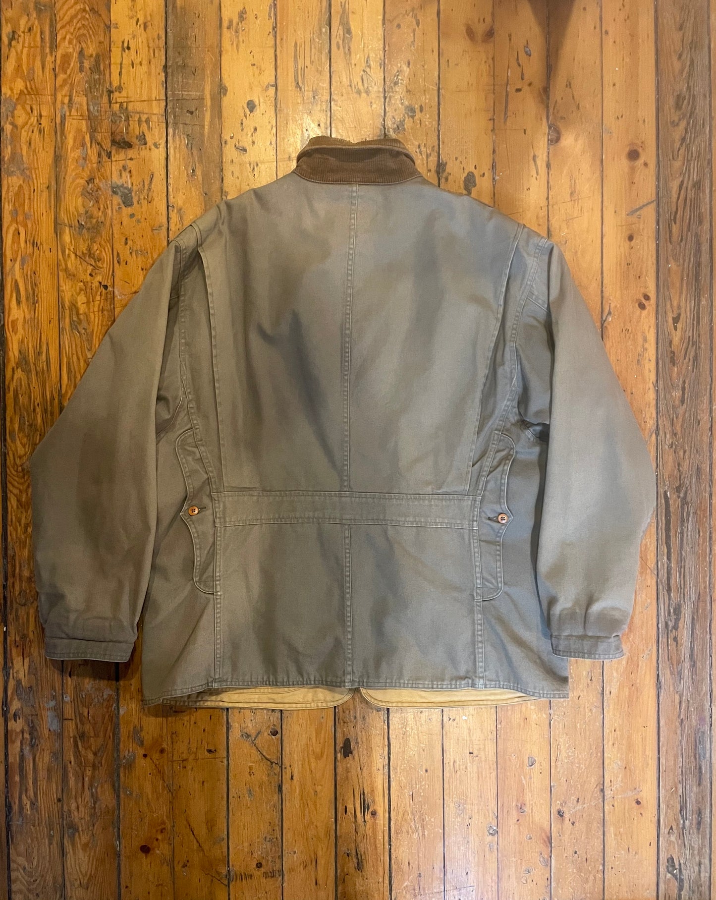 Vintage 1990’s reversible duck canvas hunting jacket XL