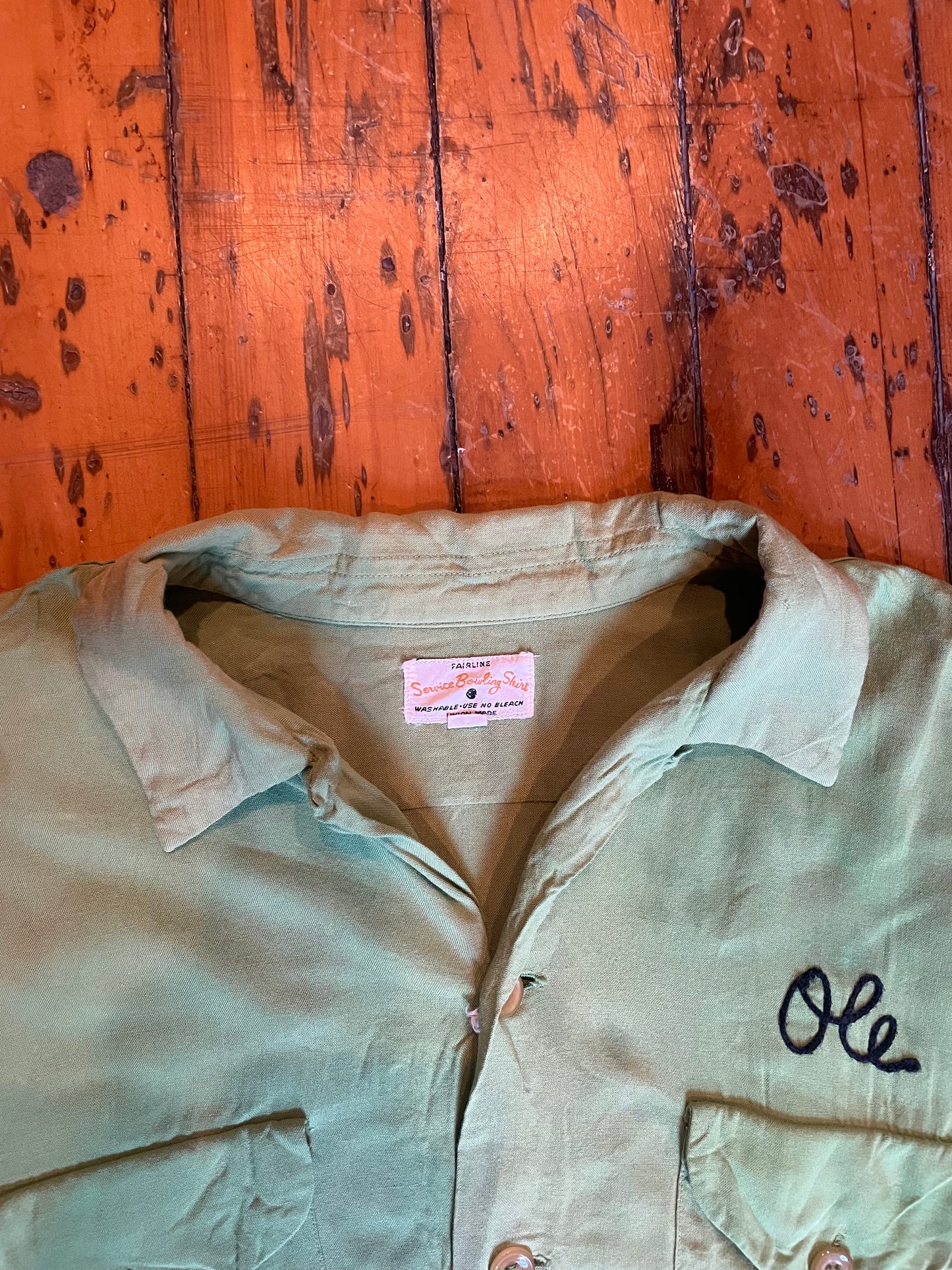 1960’s Rayon Bowling Shirt