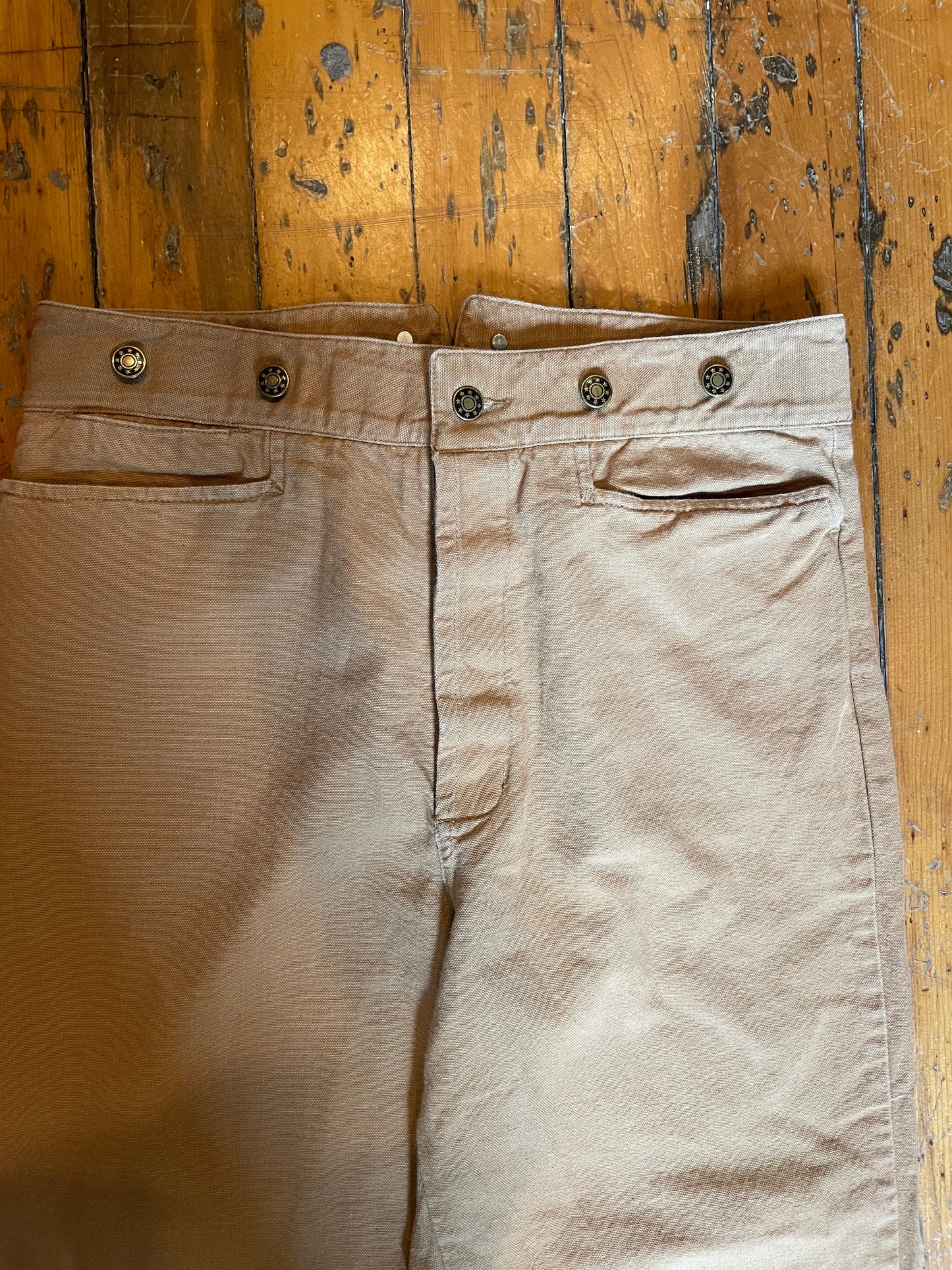 1990’s Buckle-back Cotton Pants