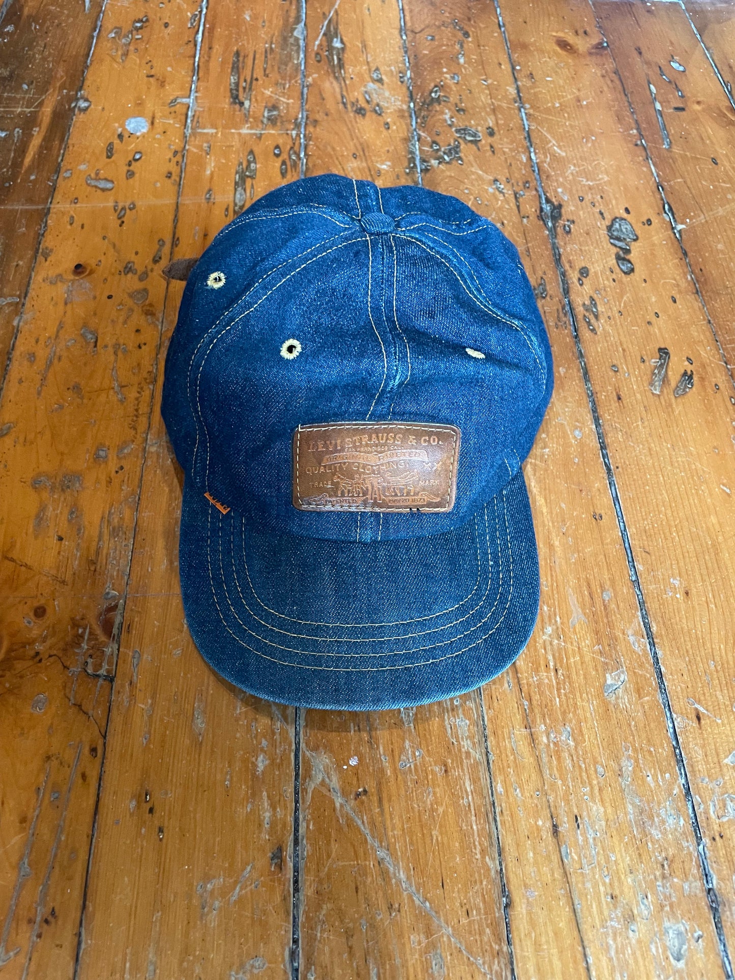 1970’s Levi’s Leather Patch Hat