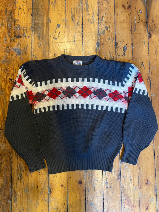 Vintage 1960’s Campus Pullover Sweater
