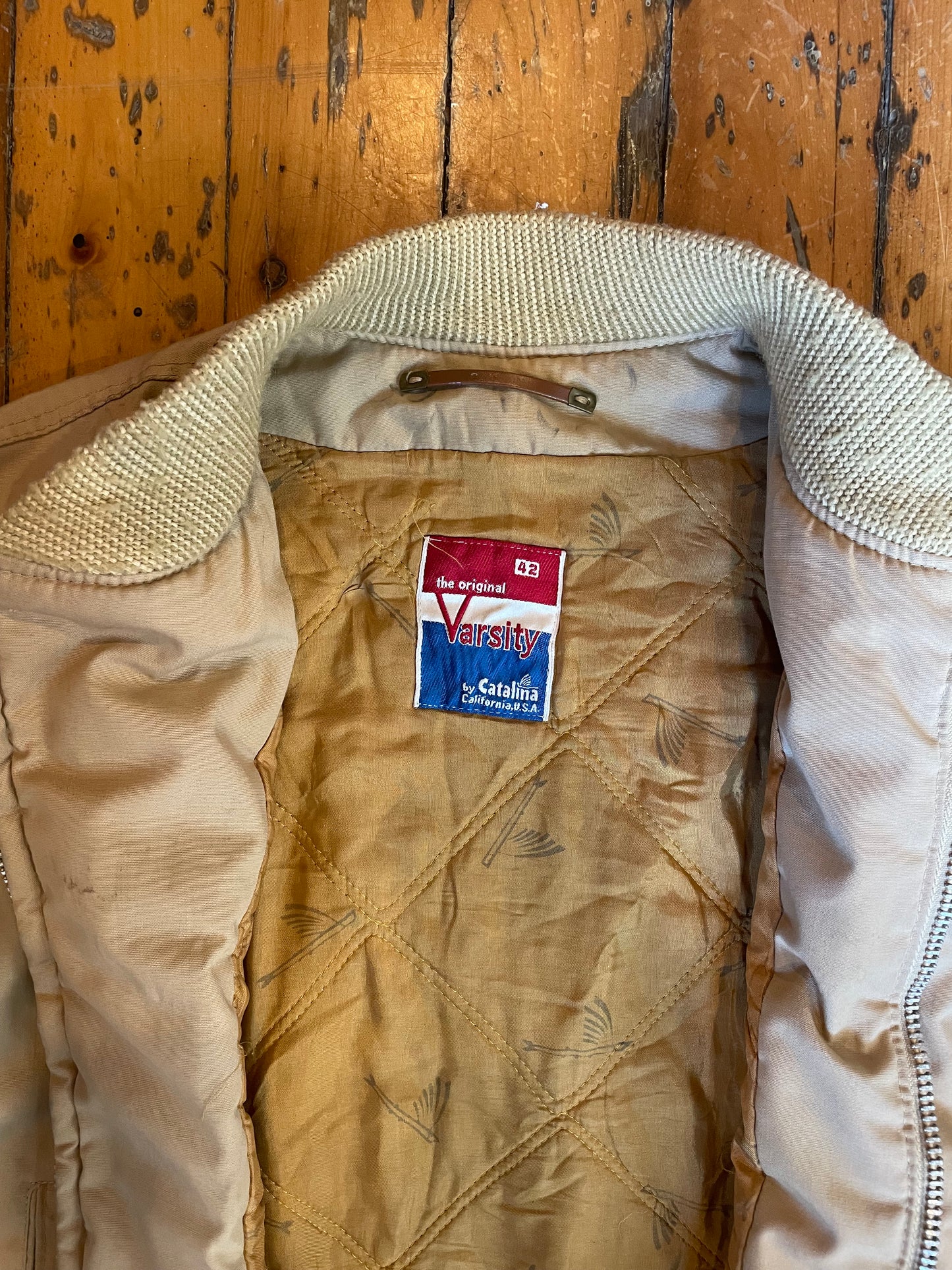 Vintage 70's Varsity Swing Style Jacket