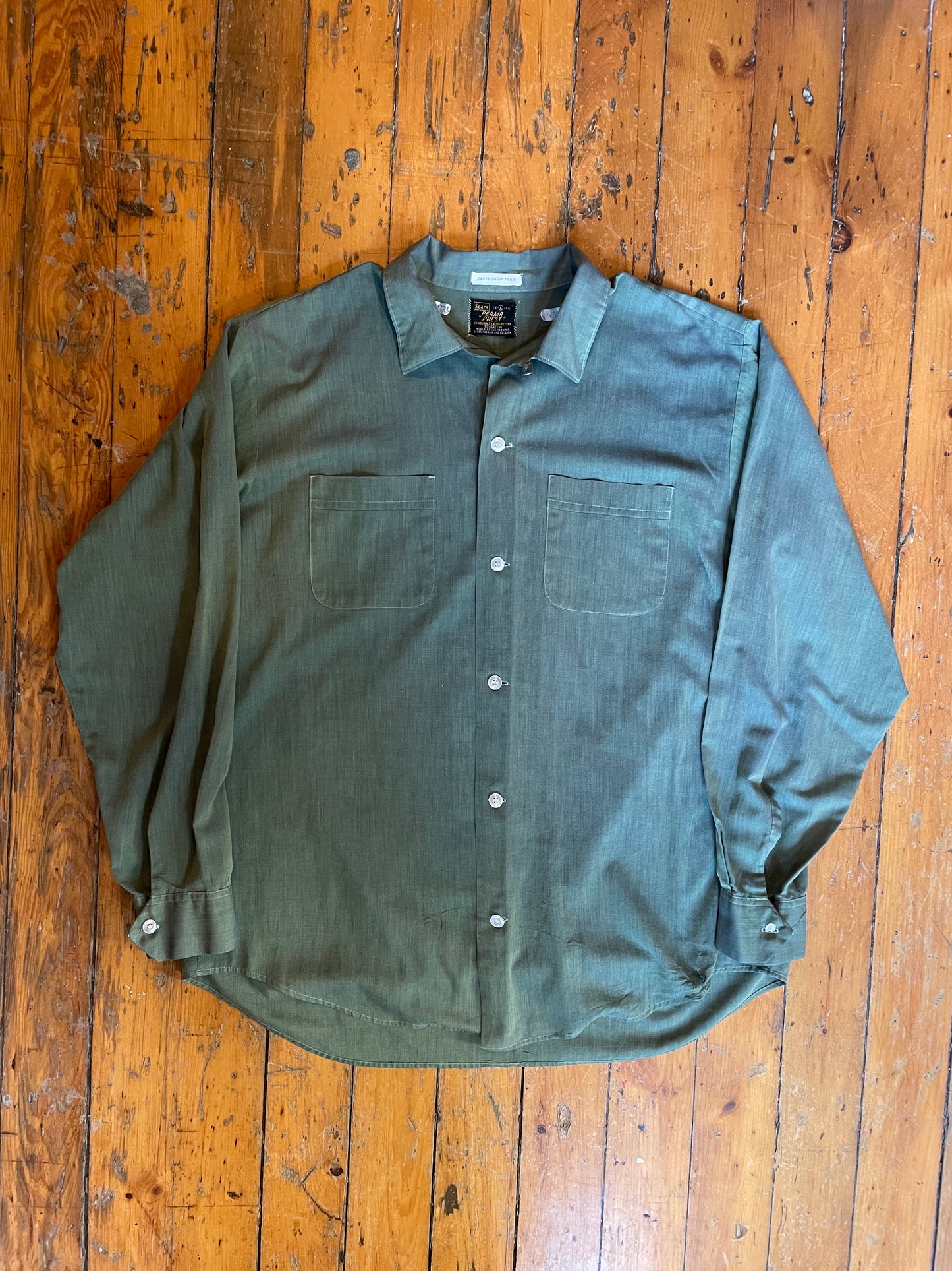 Vintage 1970's Loop Collar Shirt
