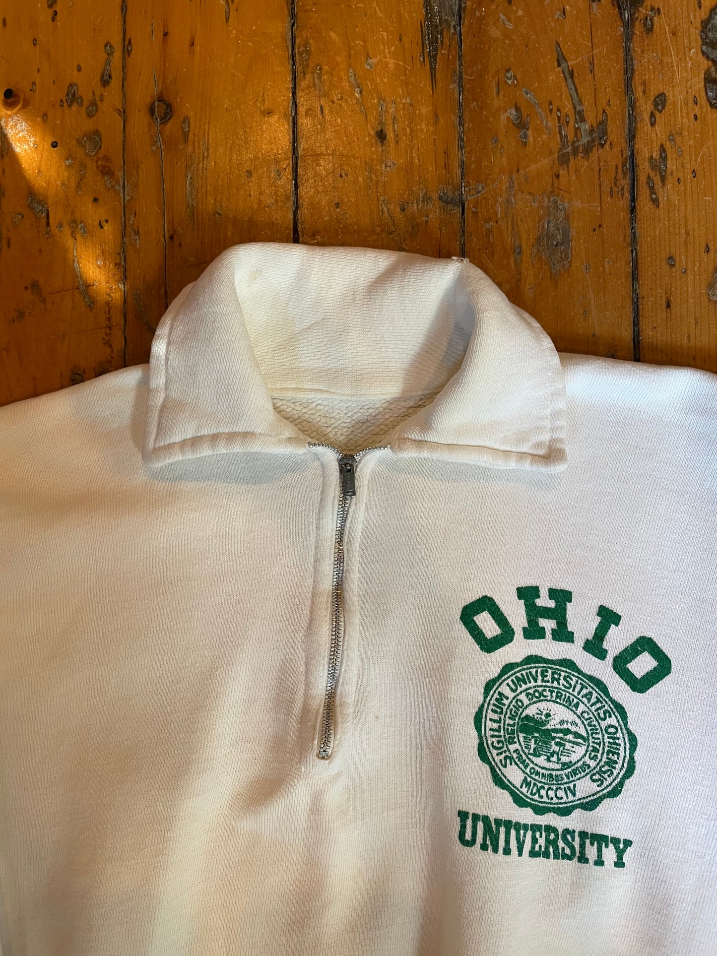 1960’s Ohio University quarter zip sweatshirt