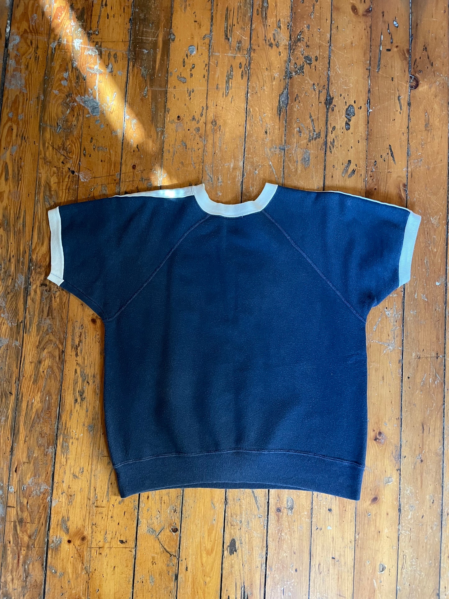 1960's Davison college short sleeve sweatshirt