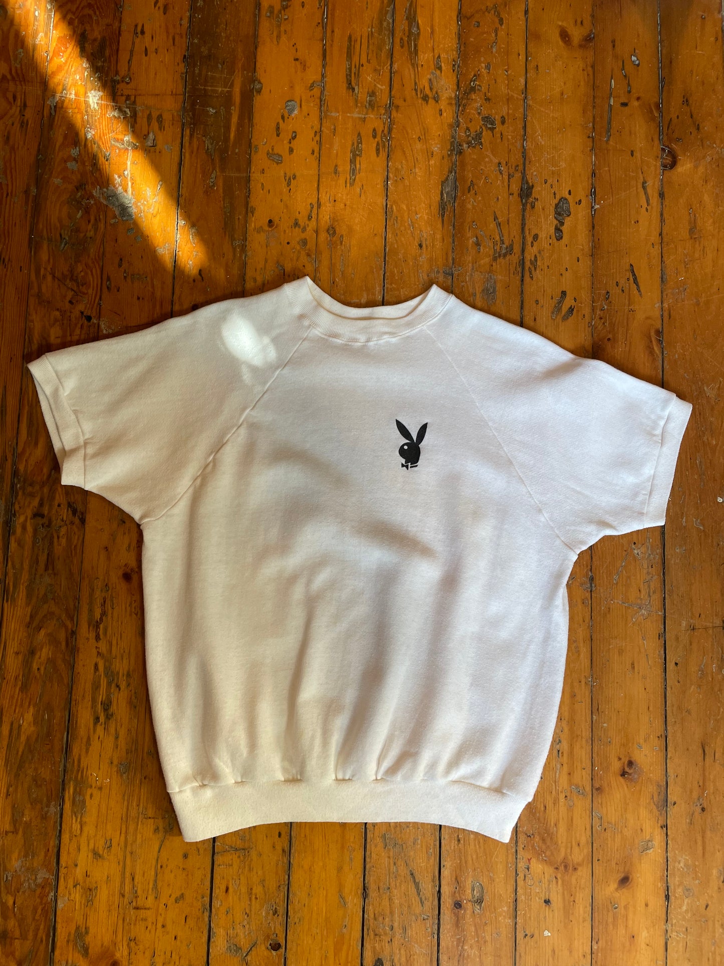 Vintage 1970’s playboy short sleeve sweatshirt
