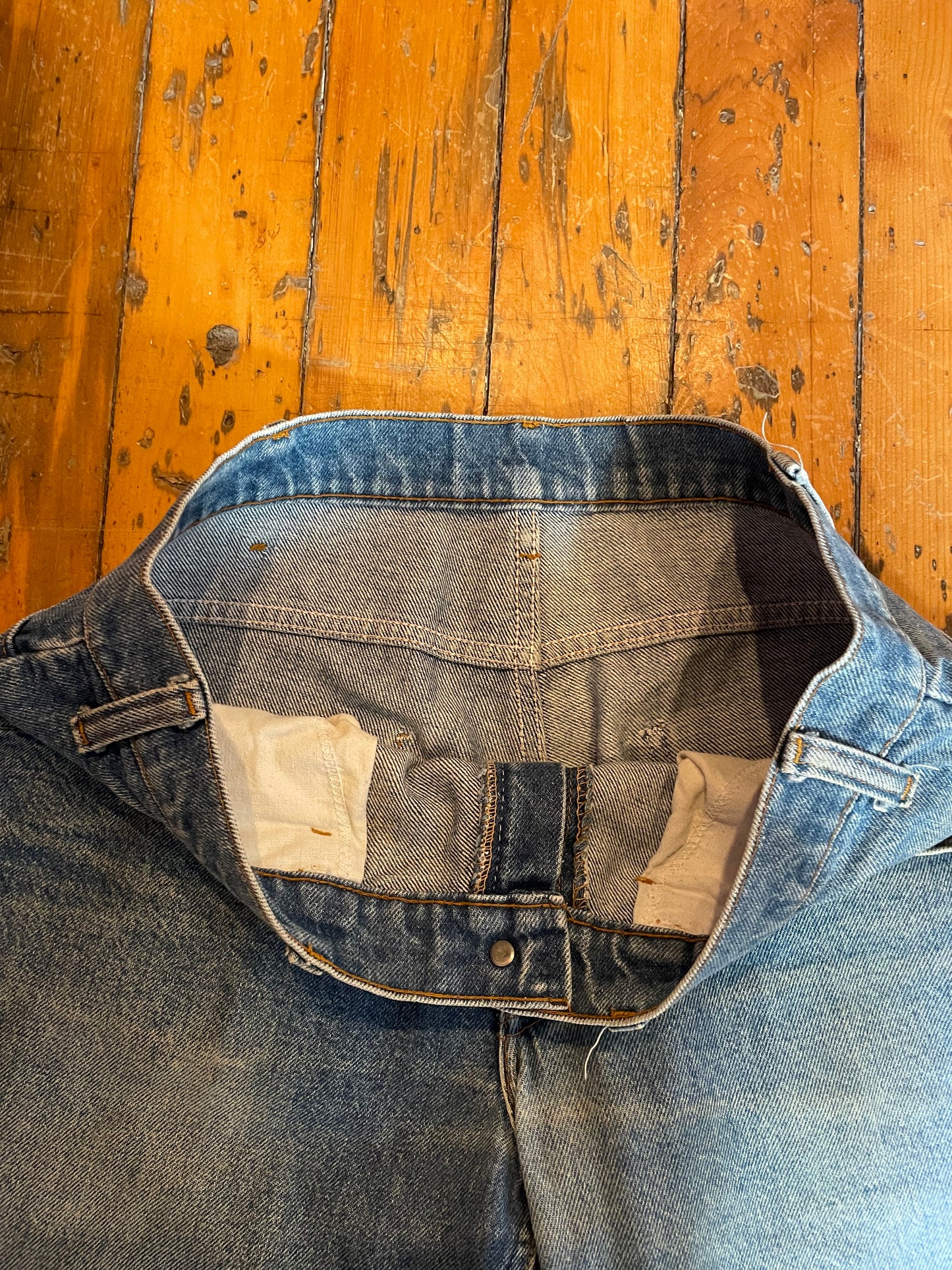 Vintage 1970’s 684 flared denim jeans