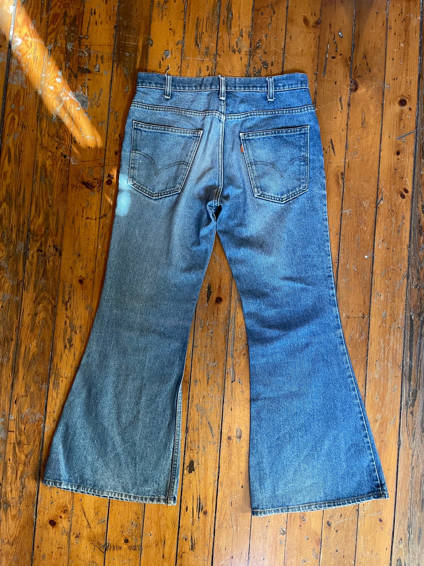 Vintage 1970’s 684 flared denim jeans