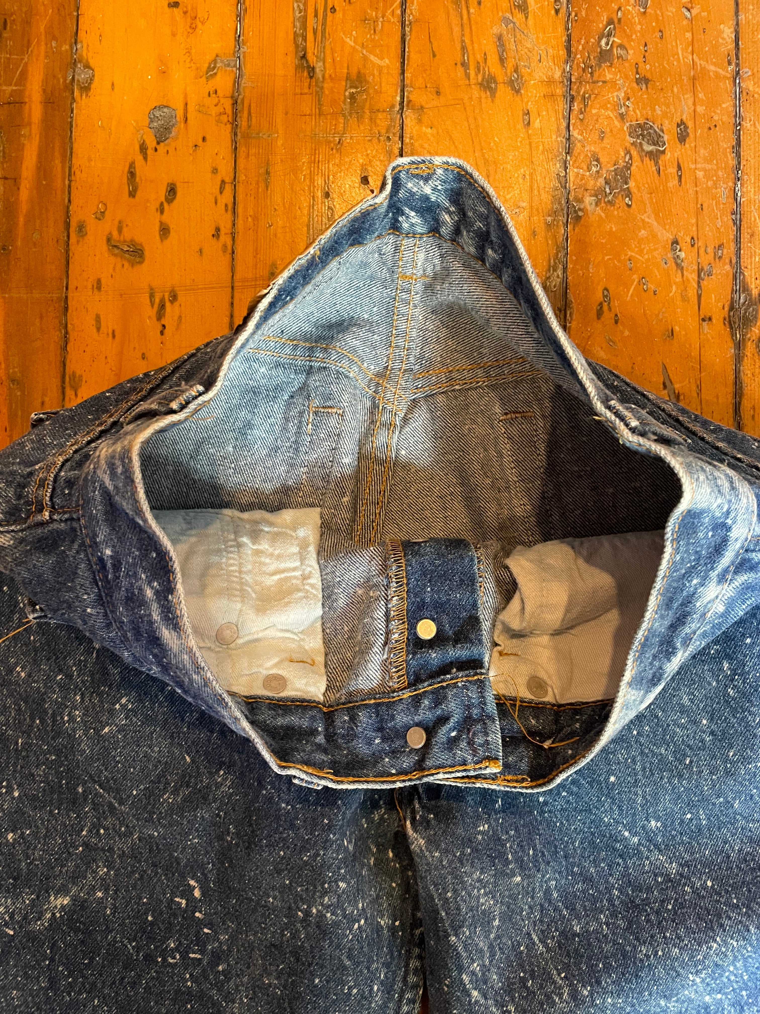 Vintage 1990s galactic wash levi's 501 denim jeans – Five & Dime