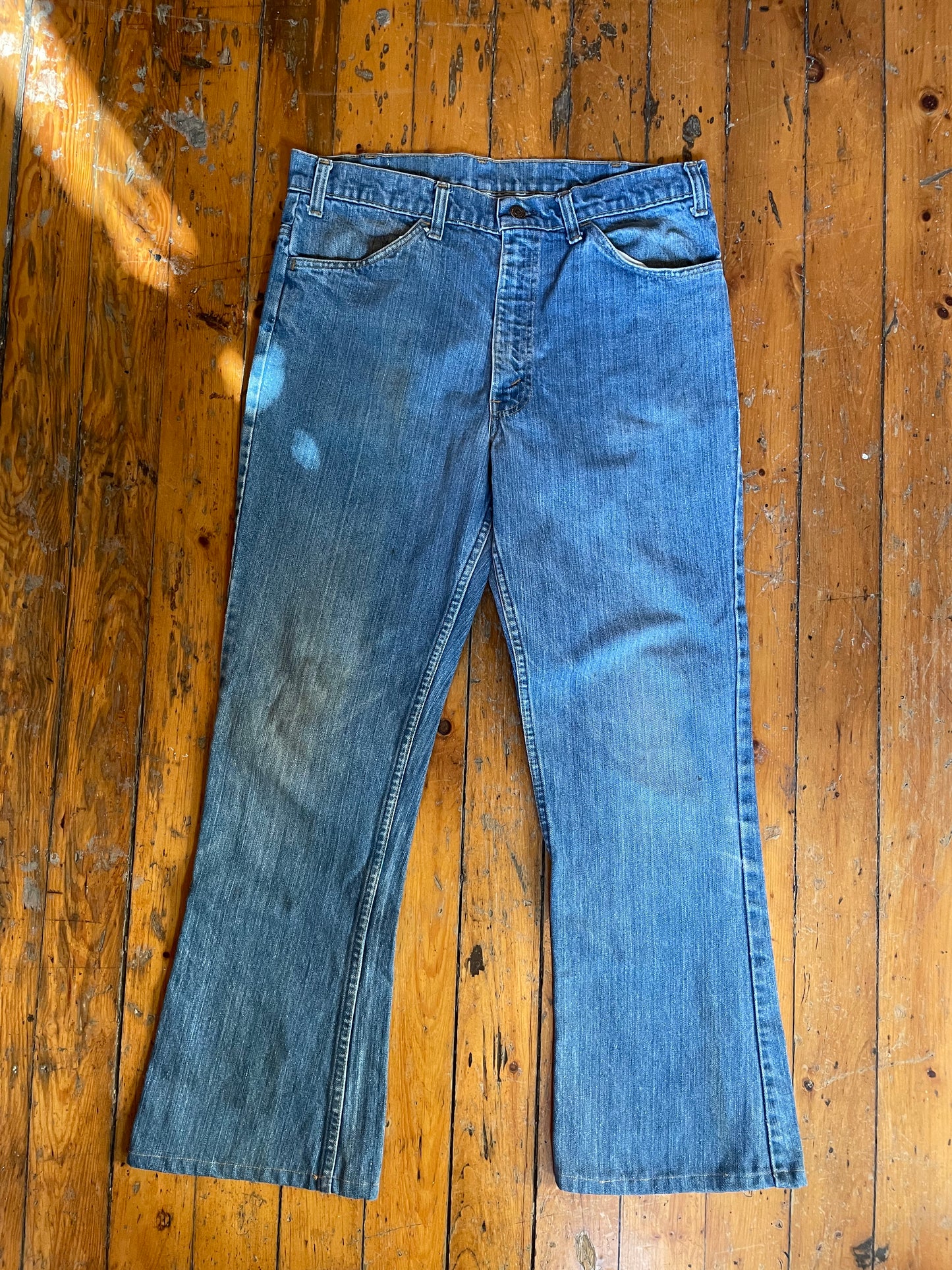 Vintage 1970s levi’s 517 denim jeans