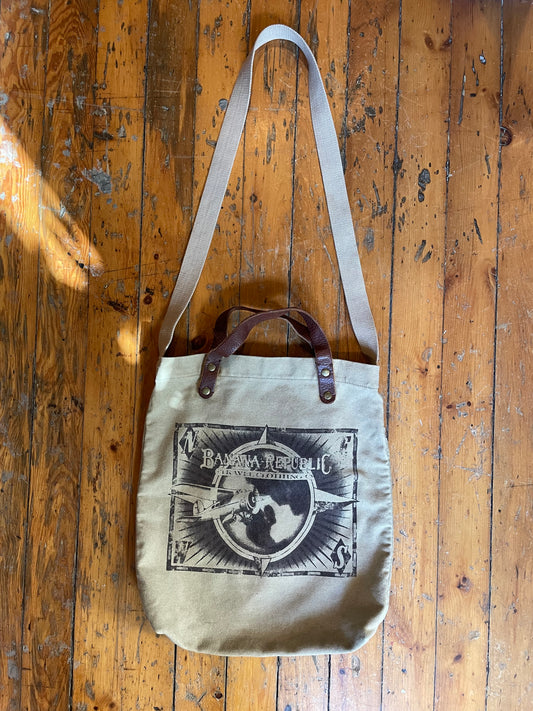 Vintage Banana Republic Tote Bag