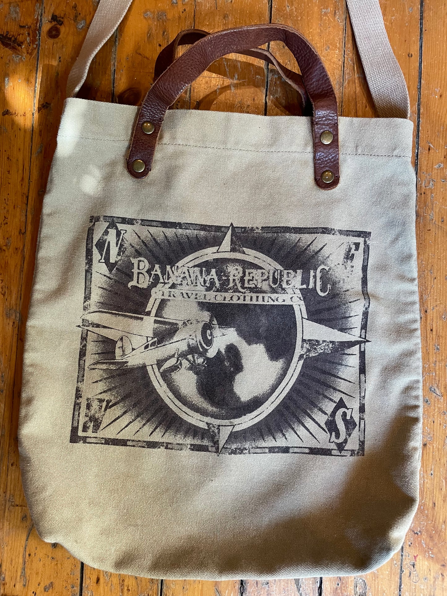 Vintage Banana Republic Tote Bag