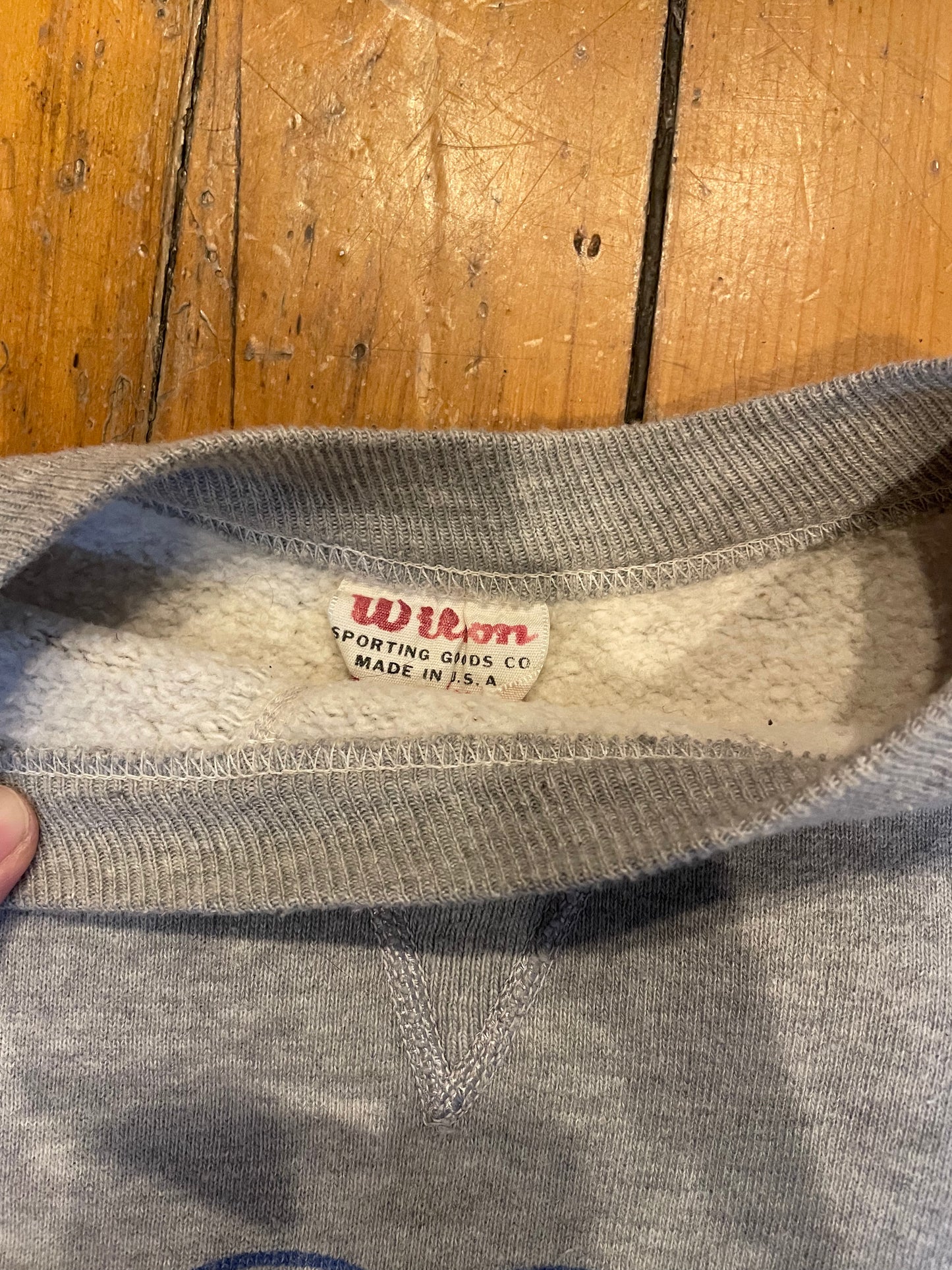 Vintage 1960's Wilson Single V Sweatshirt M