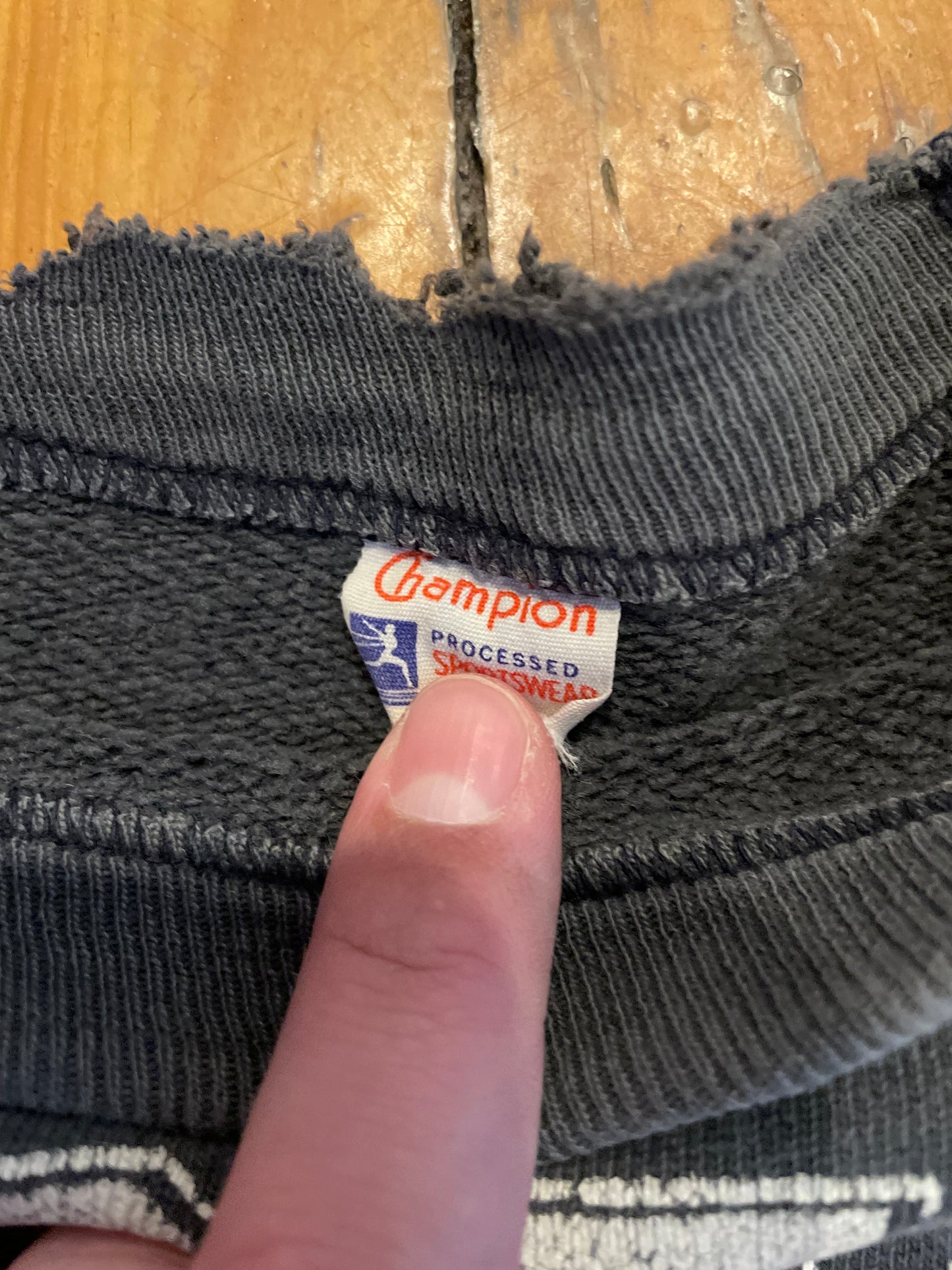 1950’s Distressed Champion Lawrence College Sweatshirt