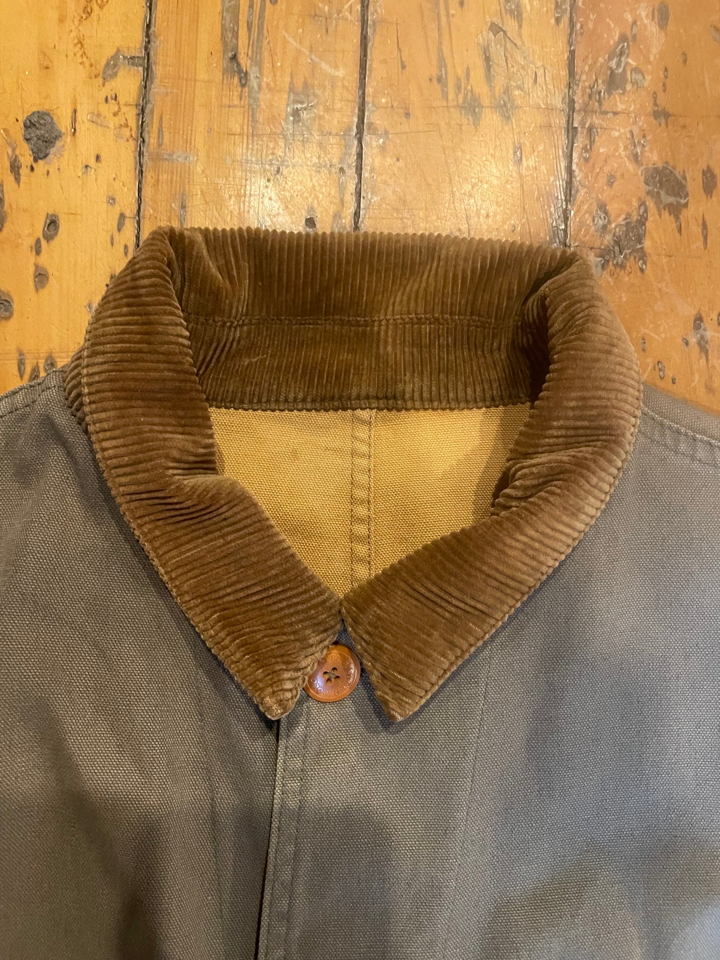 Vintage 1990’s reversible duck canvas hunting jacket XL