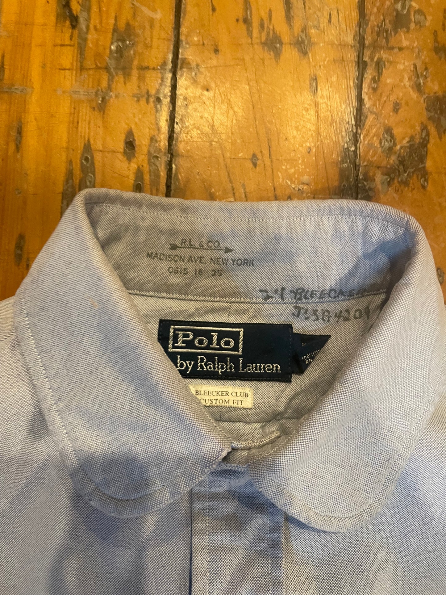 Vintage y2k bleecker club button up