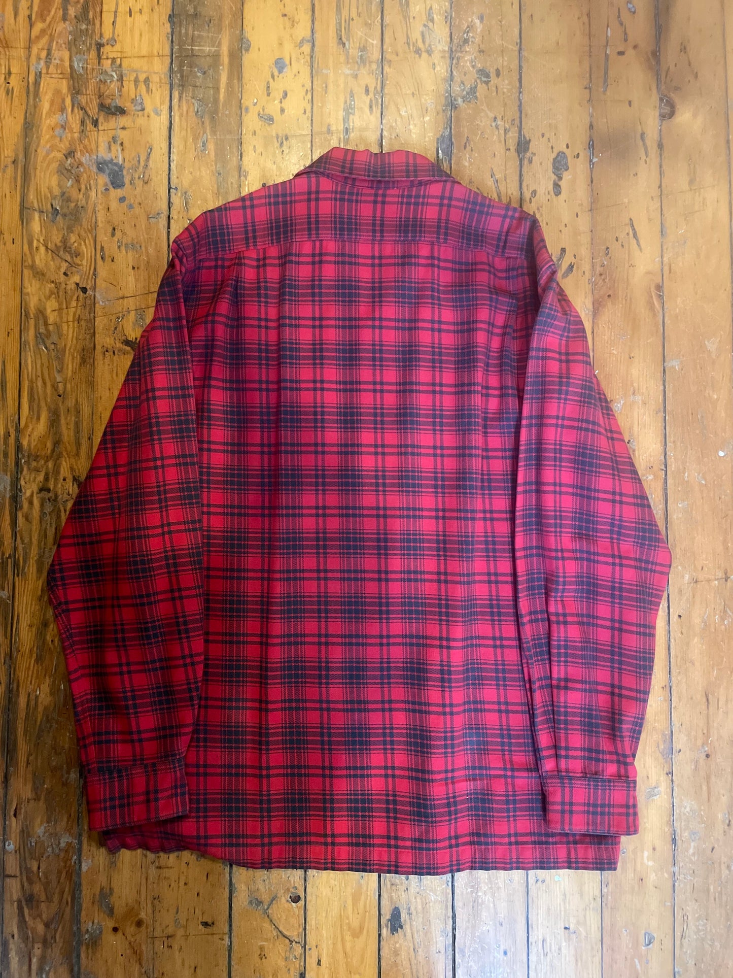 Vintage 1990’s polo country loop collar flannel M