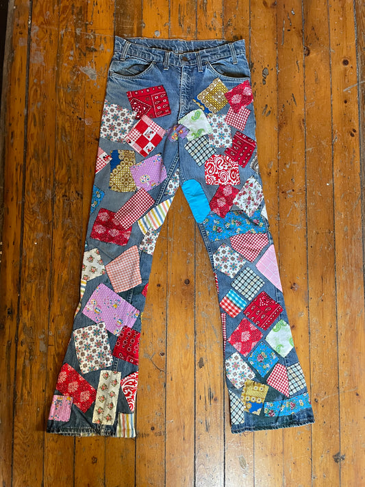 1970’s Levi’s Patchwork 517 Jeans