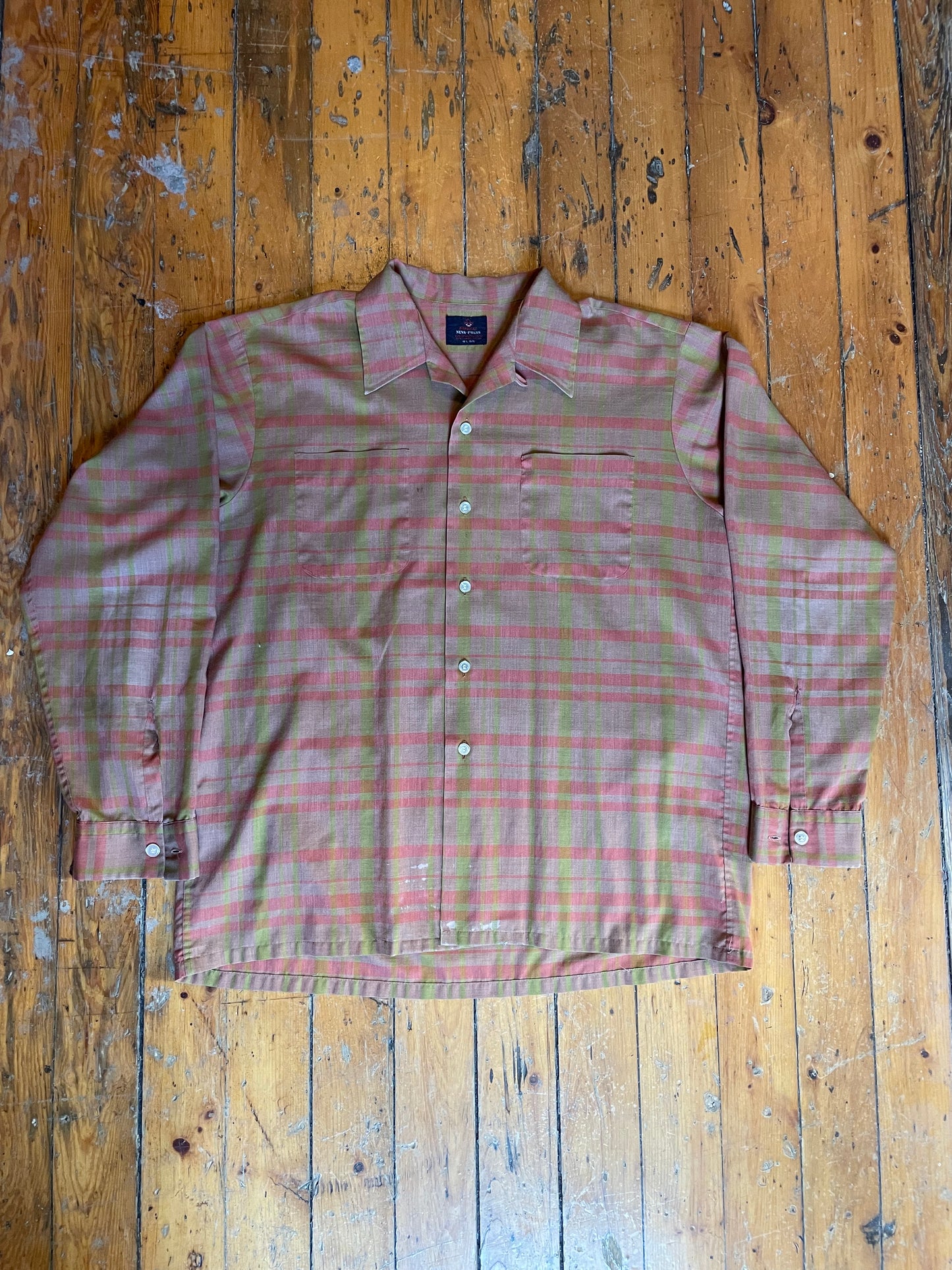 1970’s Loop Collar Longsleeve Button Up Shirt