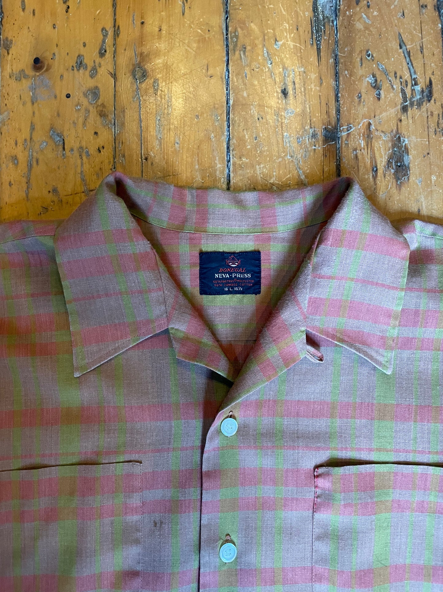 1970’s Loop Collar Longsleeve Button Up Shirt