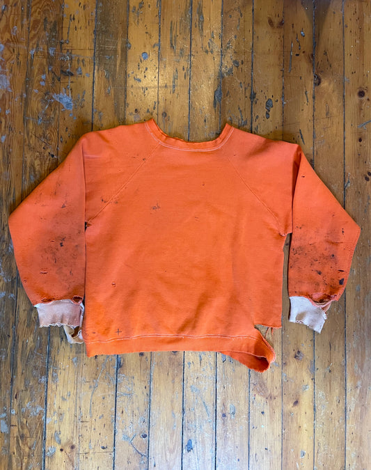 Distressed 1970’s Two Tone Sweatshirt