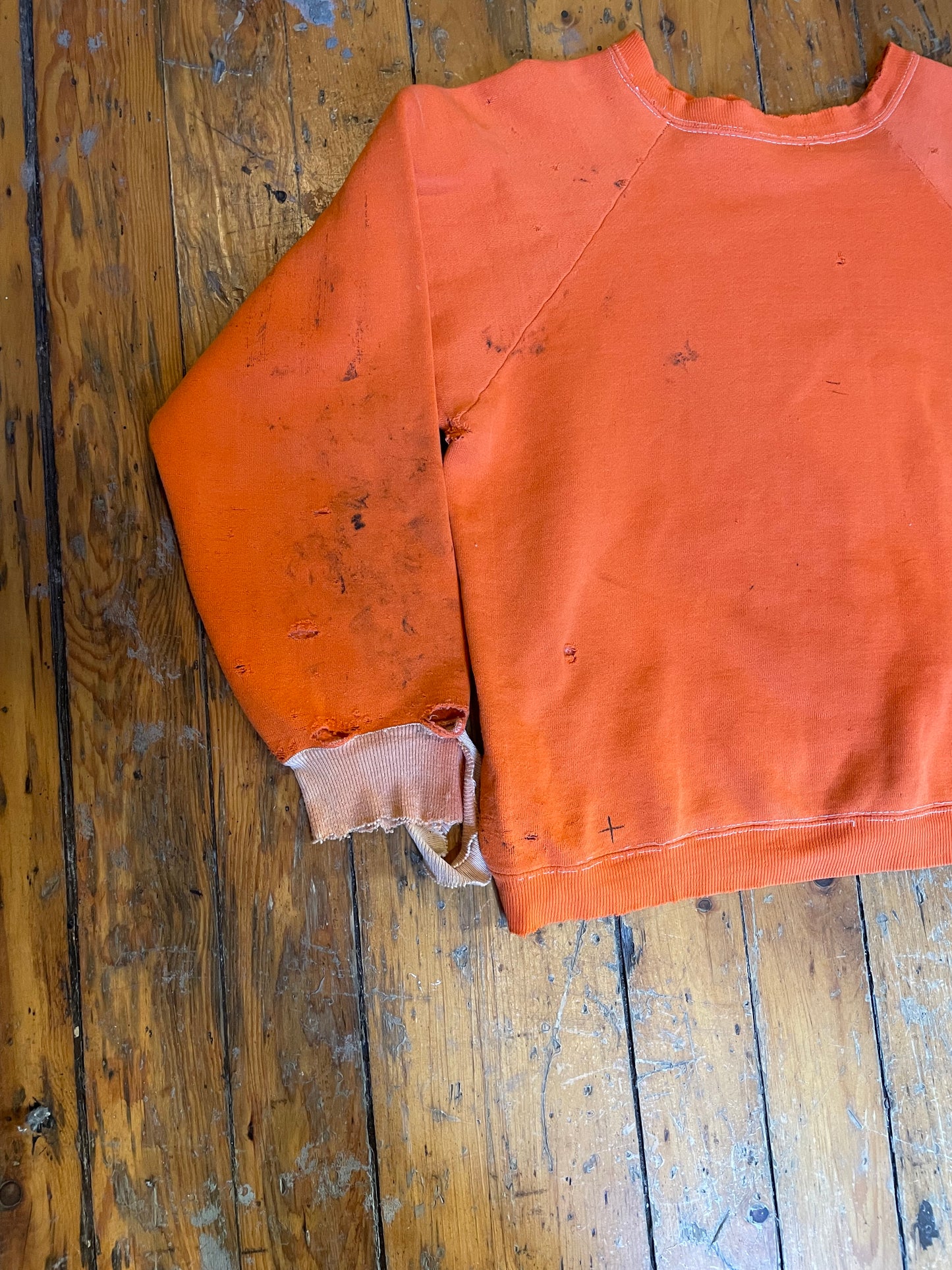 Distressed 1970’s Two Tone Sweatshirt
