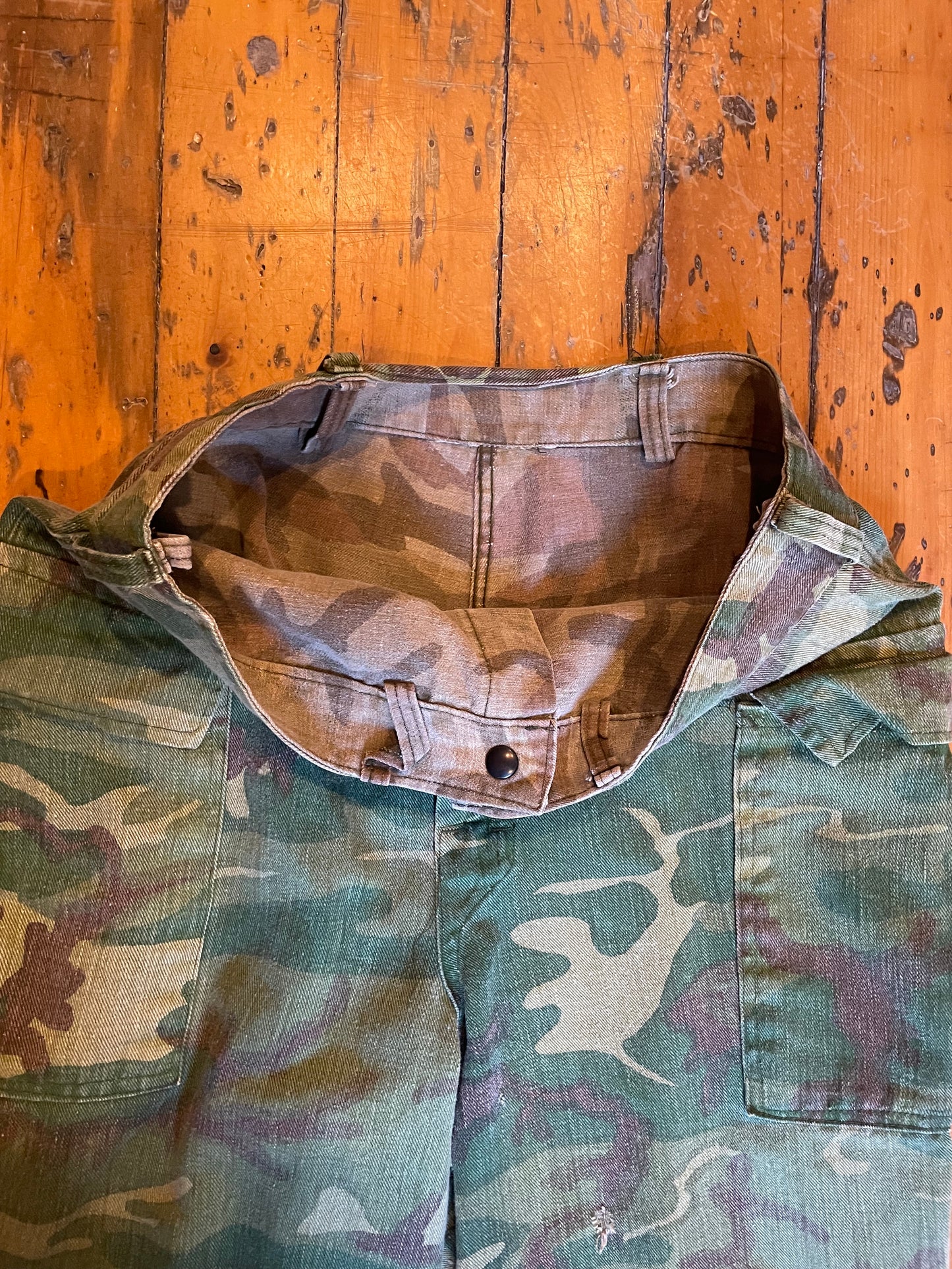 1970’s Reversible Camouflage Pants