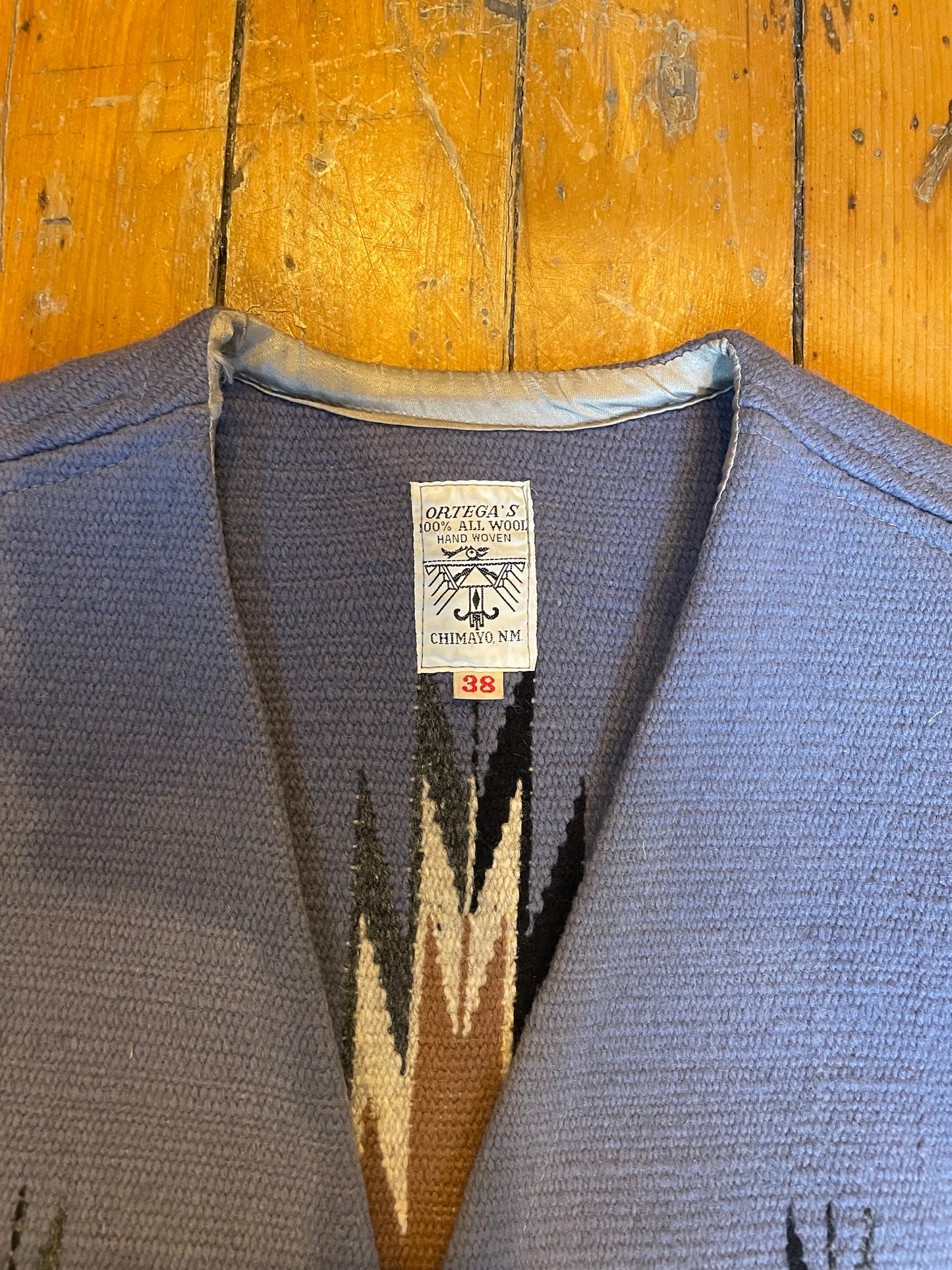1960’s Chimayo Woven Wool Vest