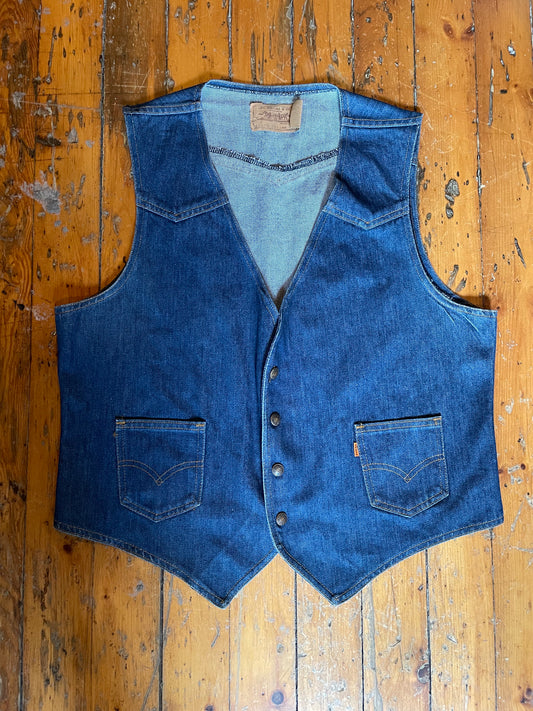 1970’s Levi’s Orange Tab Denim Vest