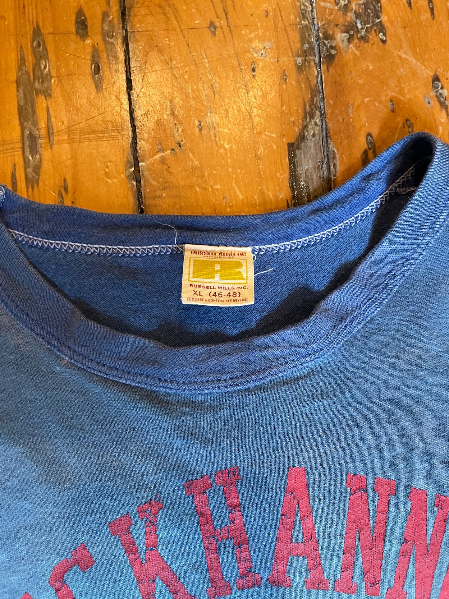 1970’s Russell Sun Faded T-Shirt Size XL